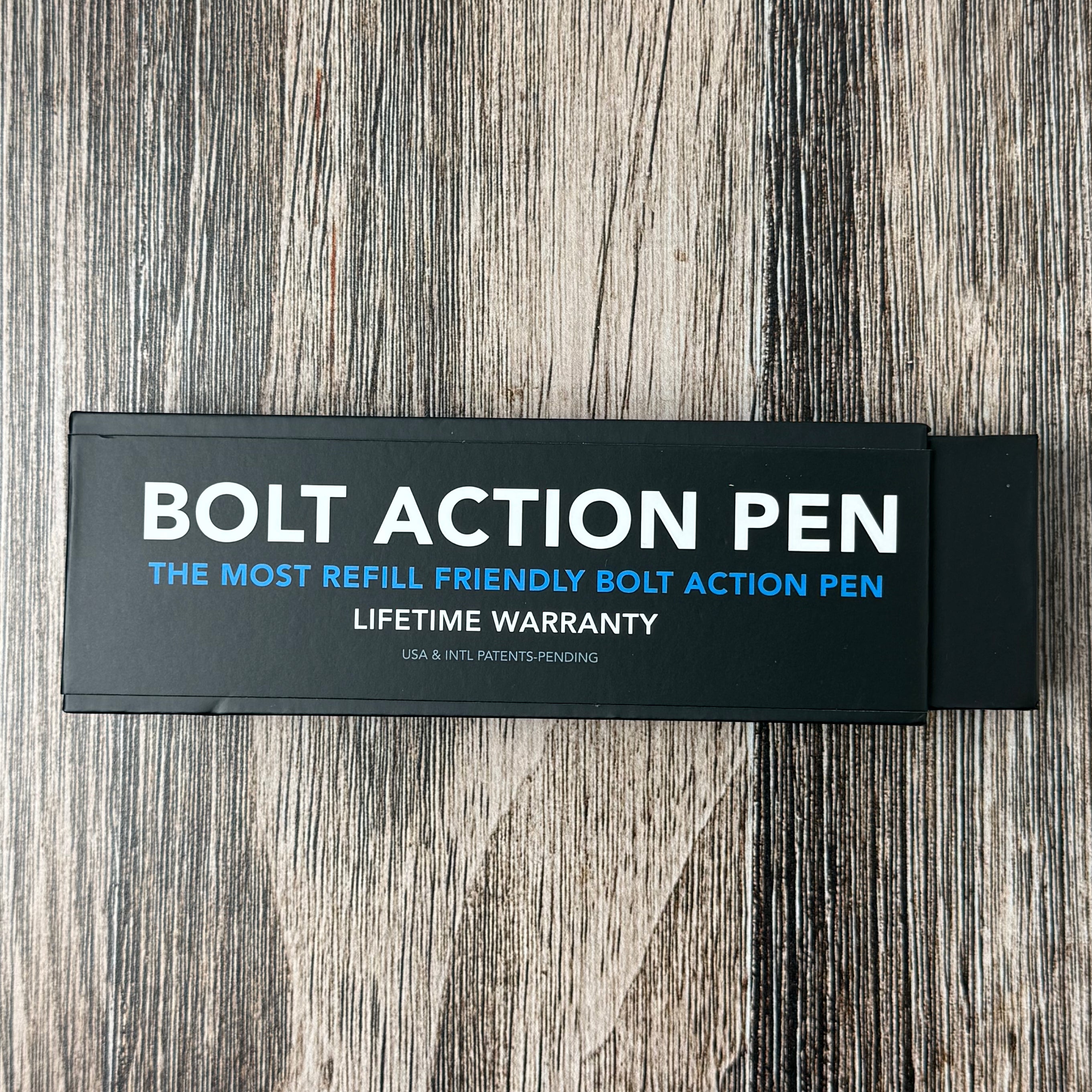 Big Idea Design Bolt Action Pen Ti - Stonewash