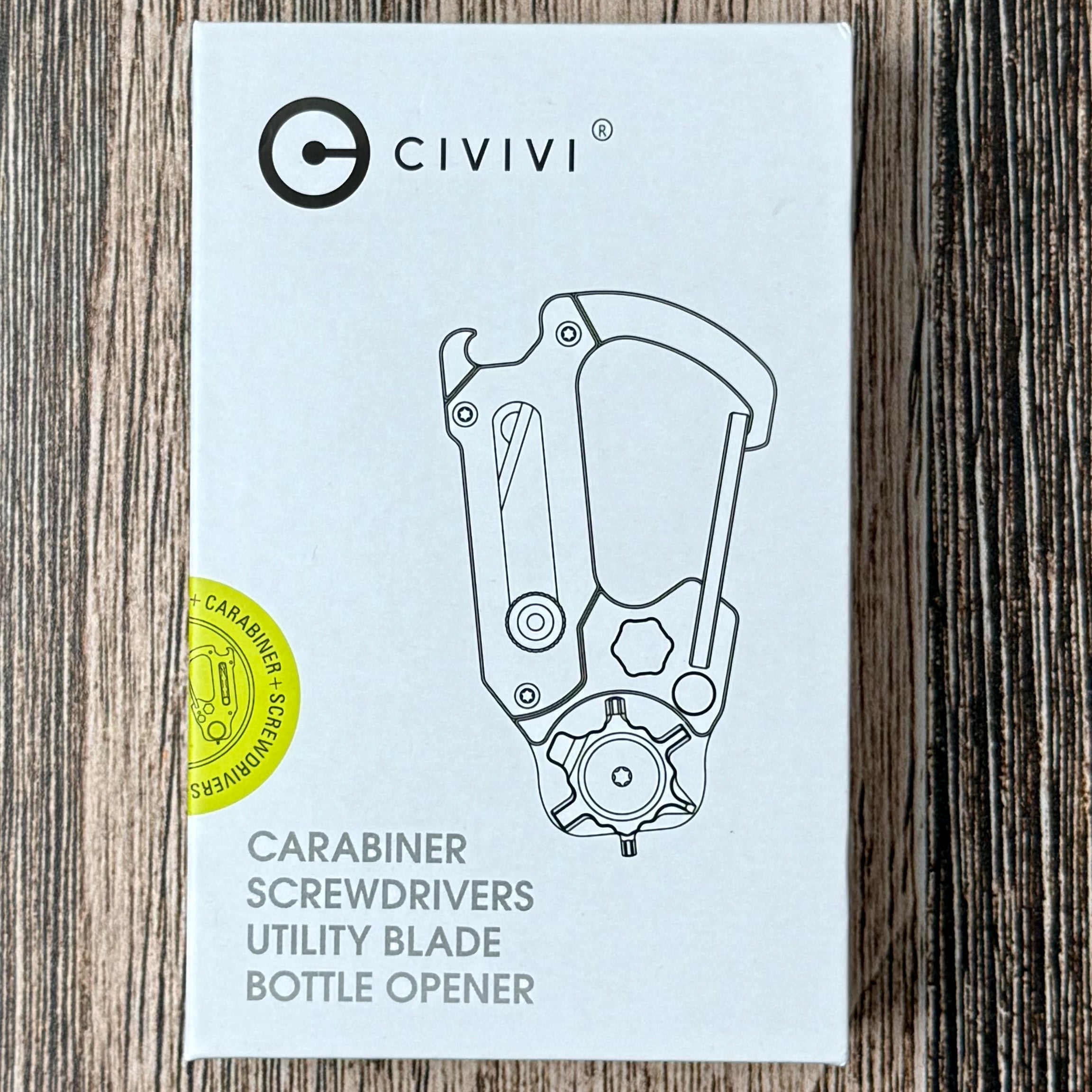 CIVIVI Polymorph Carabiner Multitool
