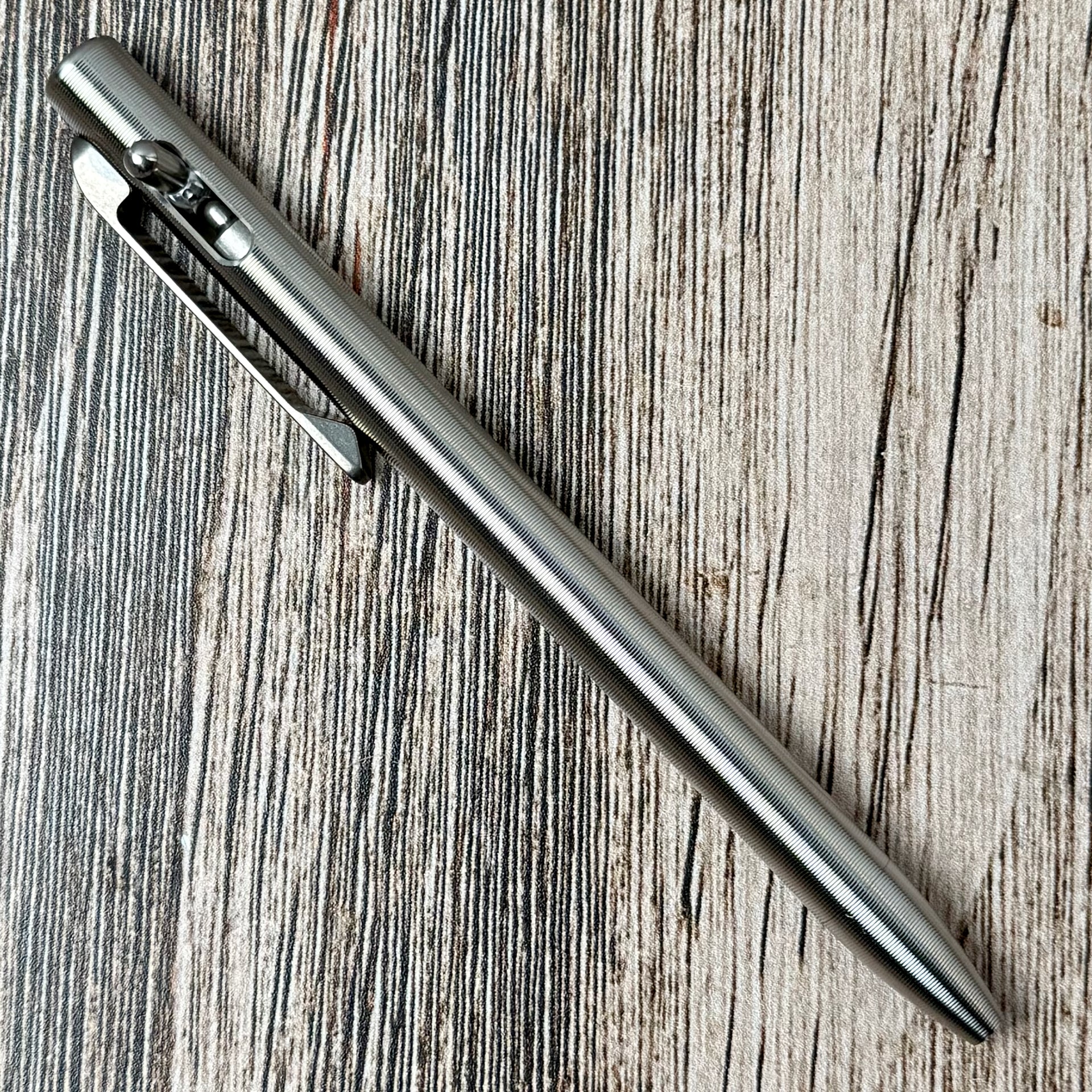 Tactile Turn Switch Pen - Titanium