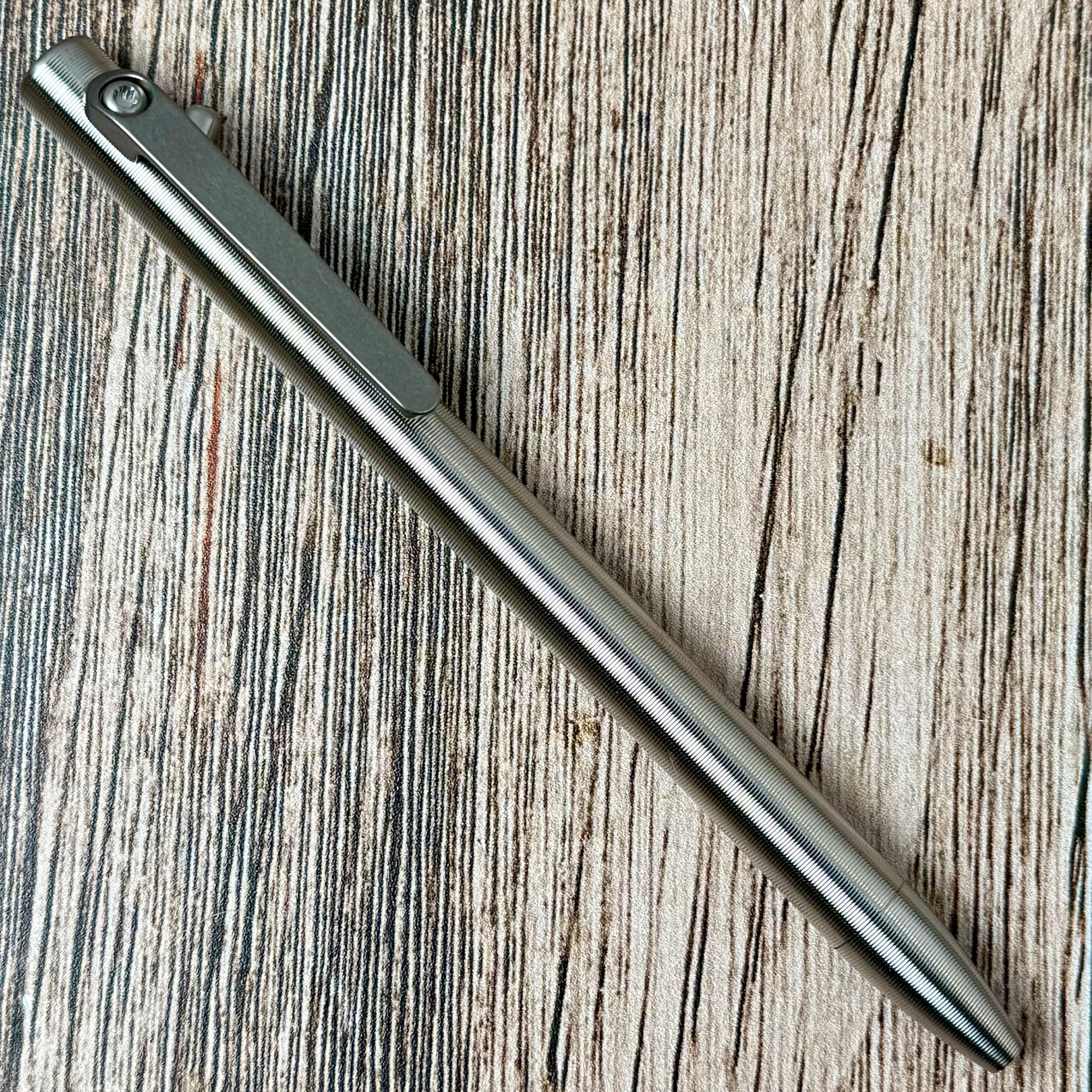 Tactile Turn Switch Pen - Titanium