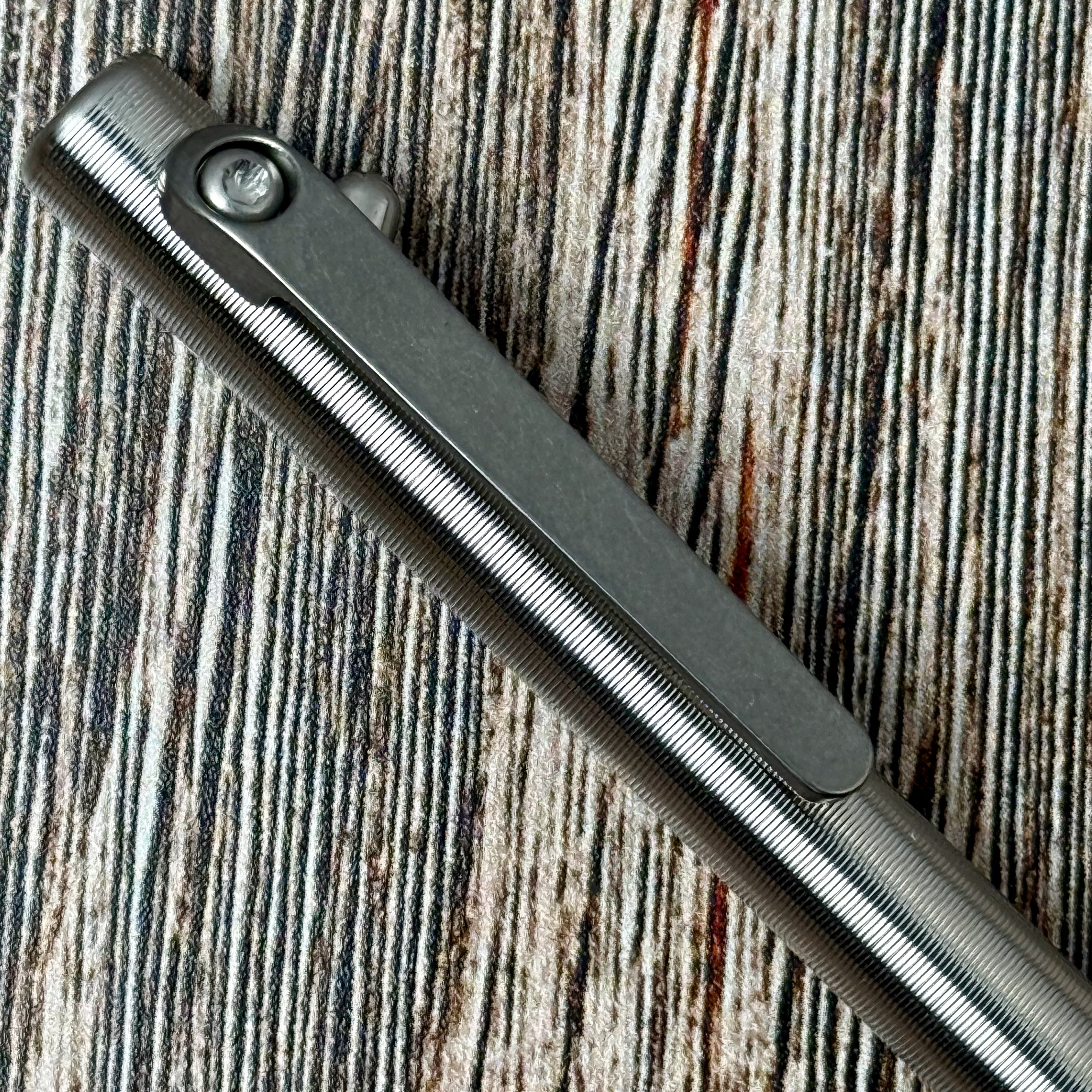 Tactile Turn Switch Pen - Titanium