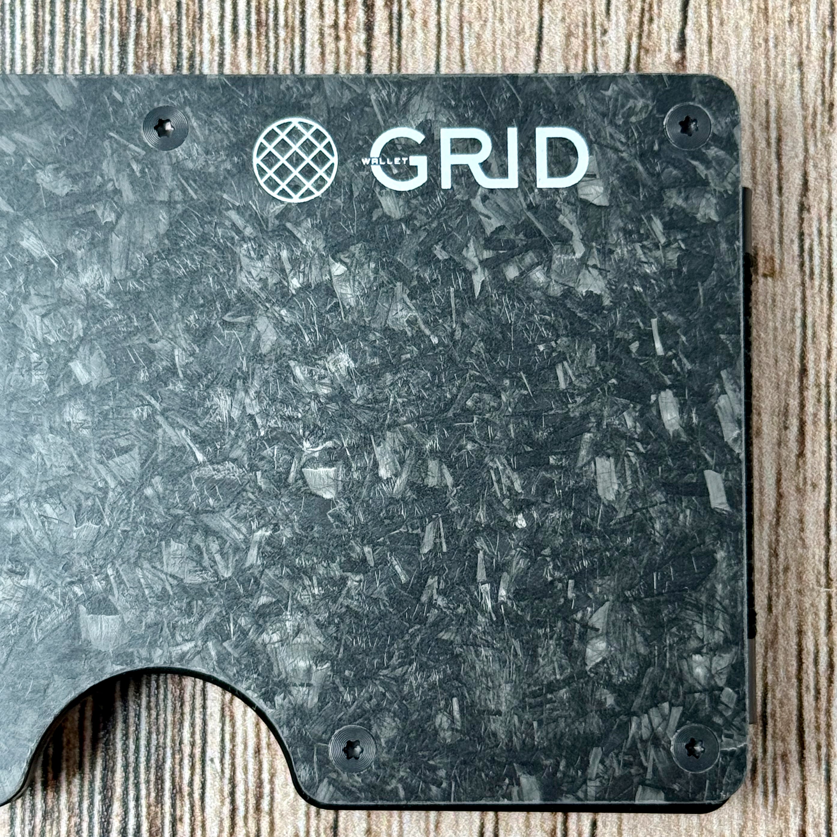 GRID Wallet Forged Carbon Fiber Wallet
