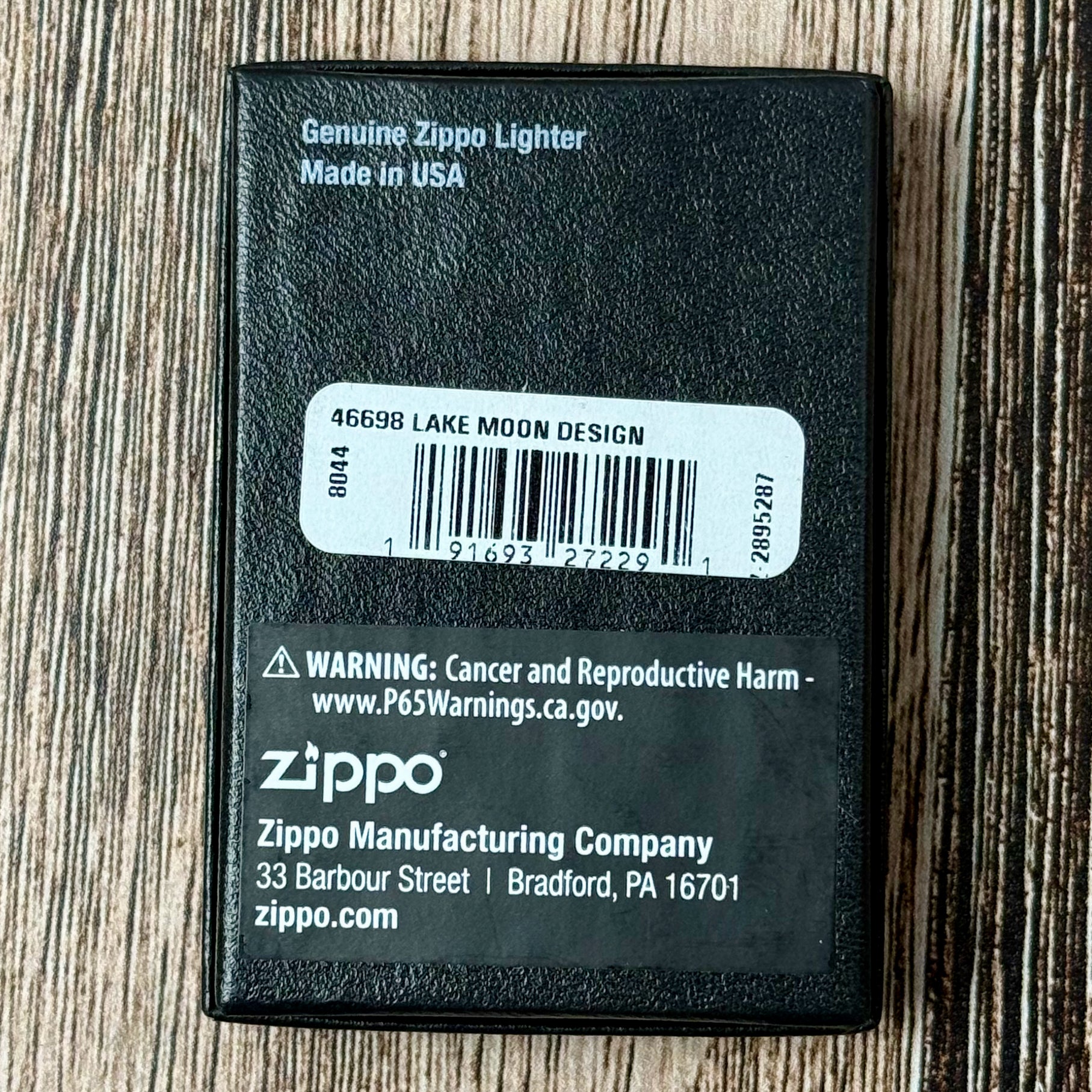 Moon Canoe Zippo Lighter
