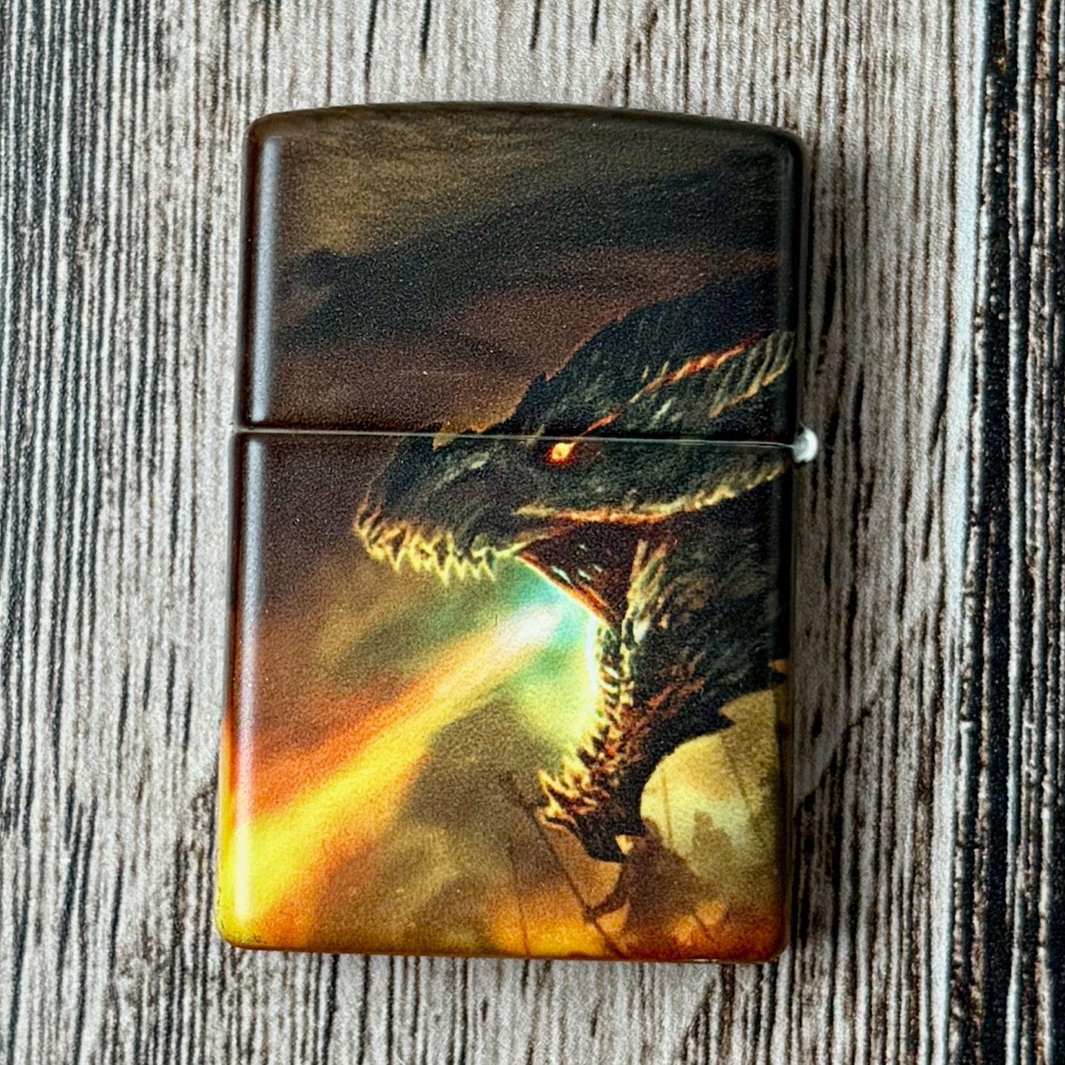 Knight and Dragon Zippo Lighter