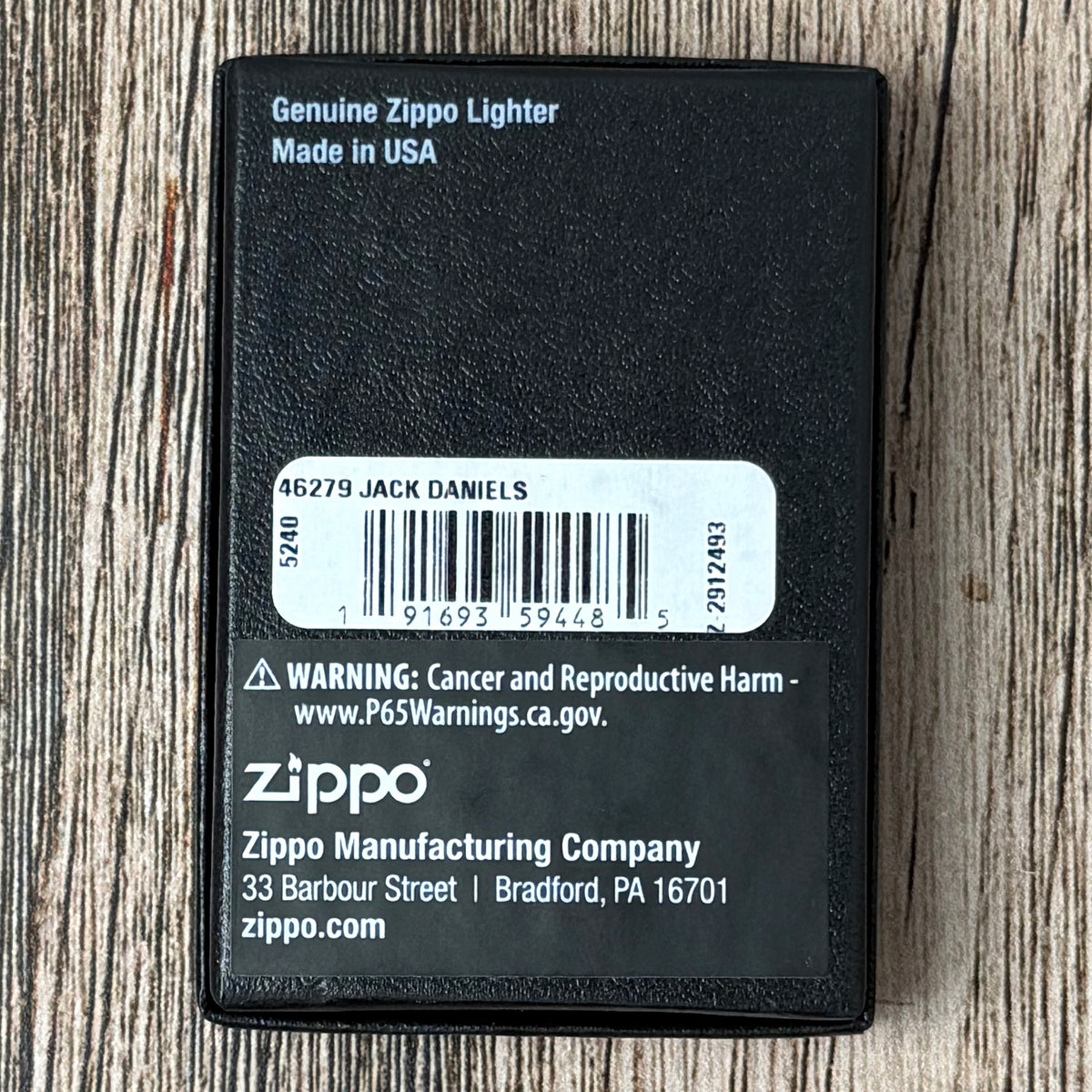Jack Daniel's Logos & Slogans Zippo Lighter