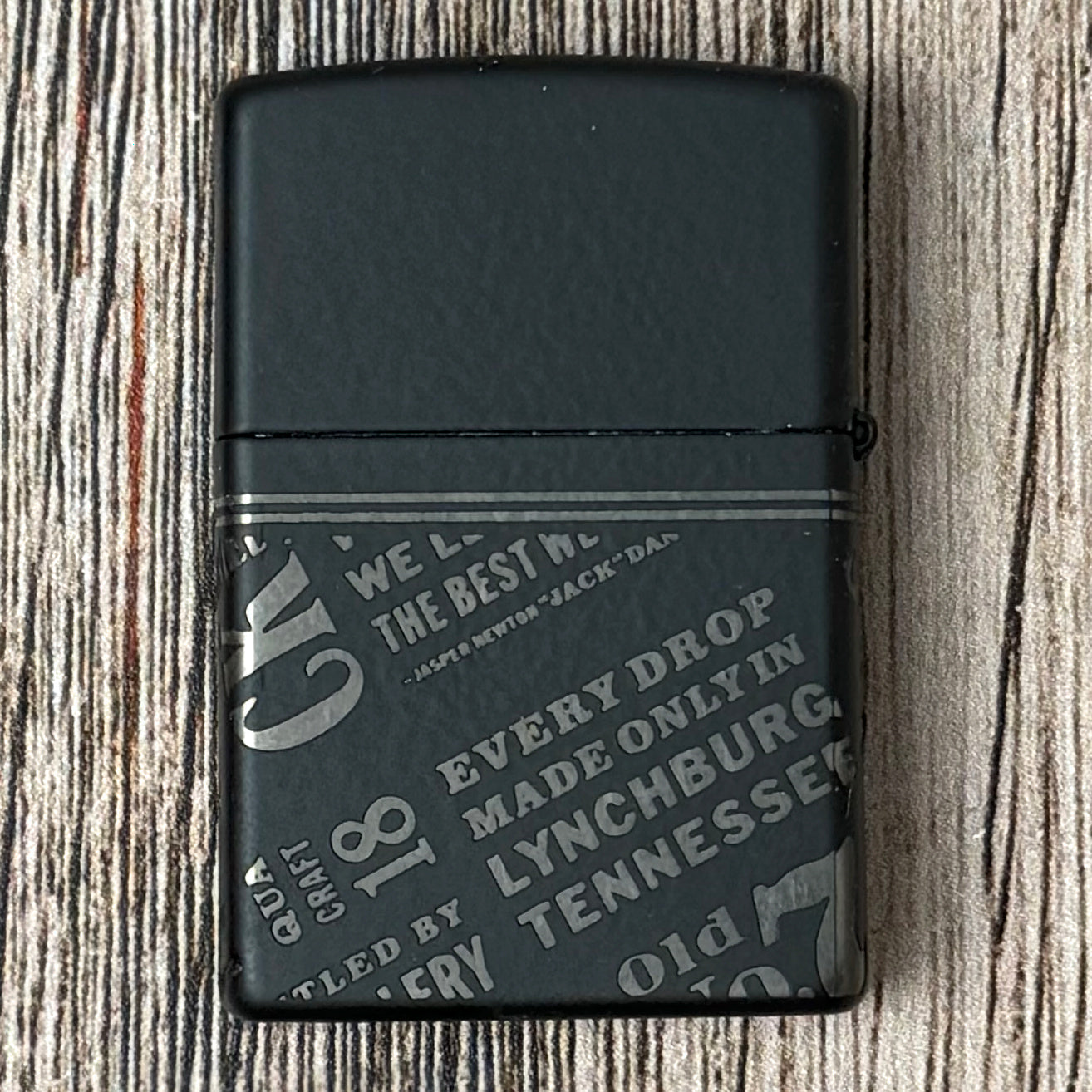 Jack Daniel's Logos & Slogans Zippo Lighter