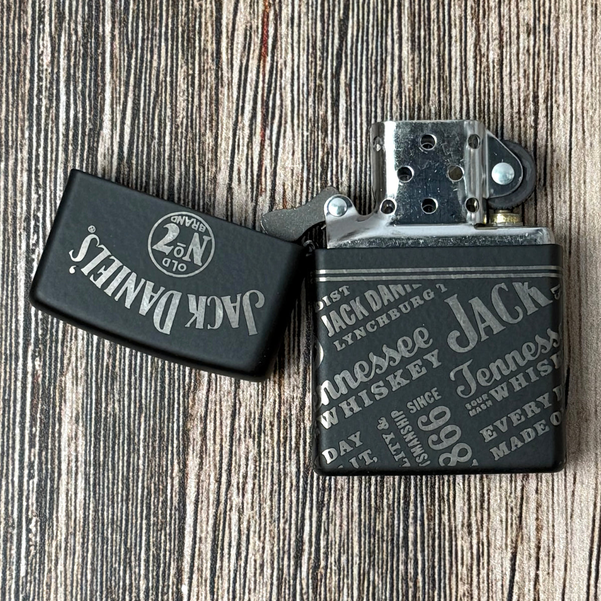 Jack Daniel's Logos & Slogans Zippo Lighter