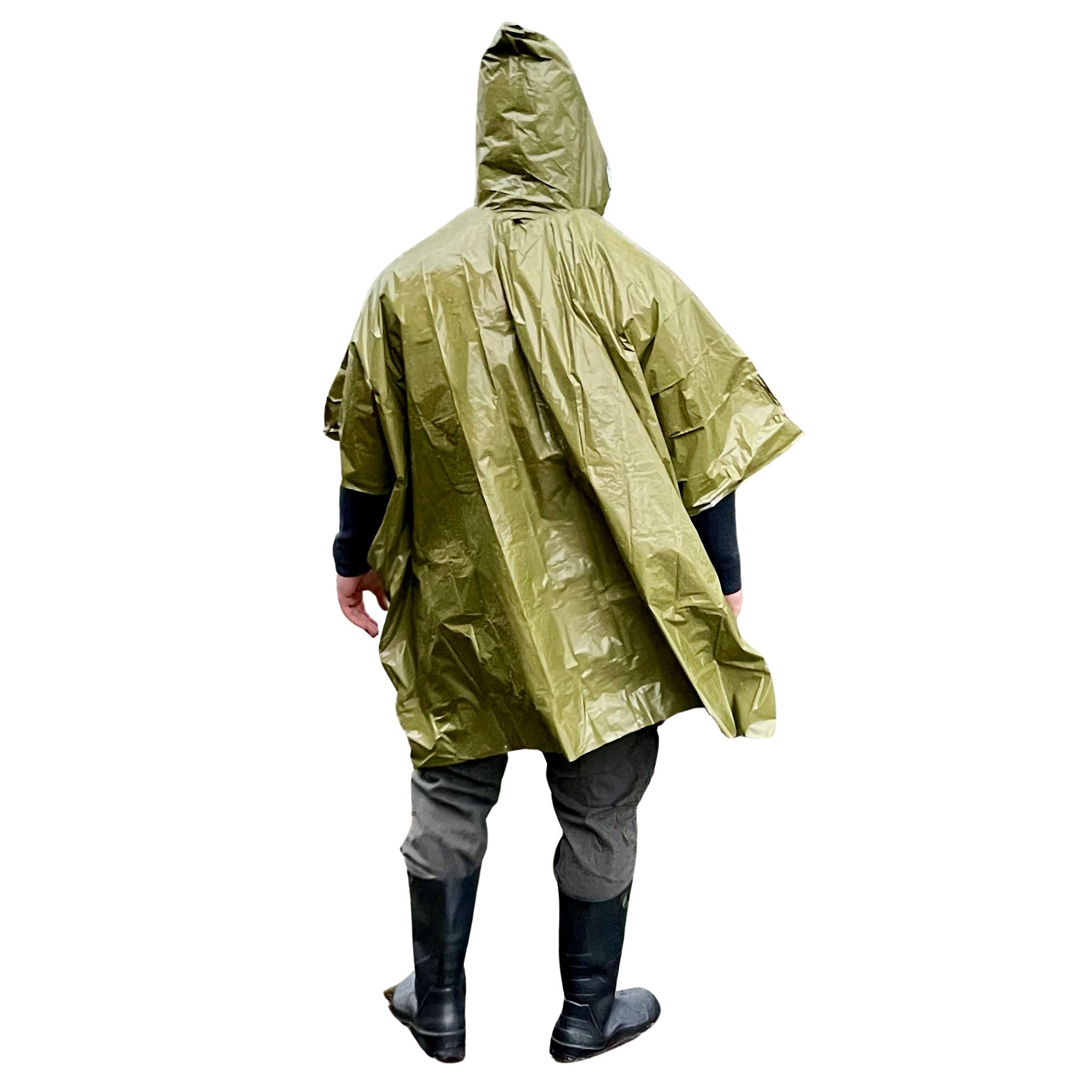 All-Weather Survival Poncho: Thermal & Waterproof Emergency Gear