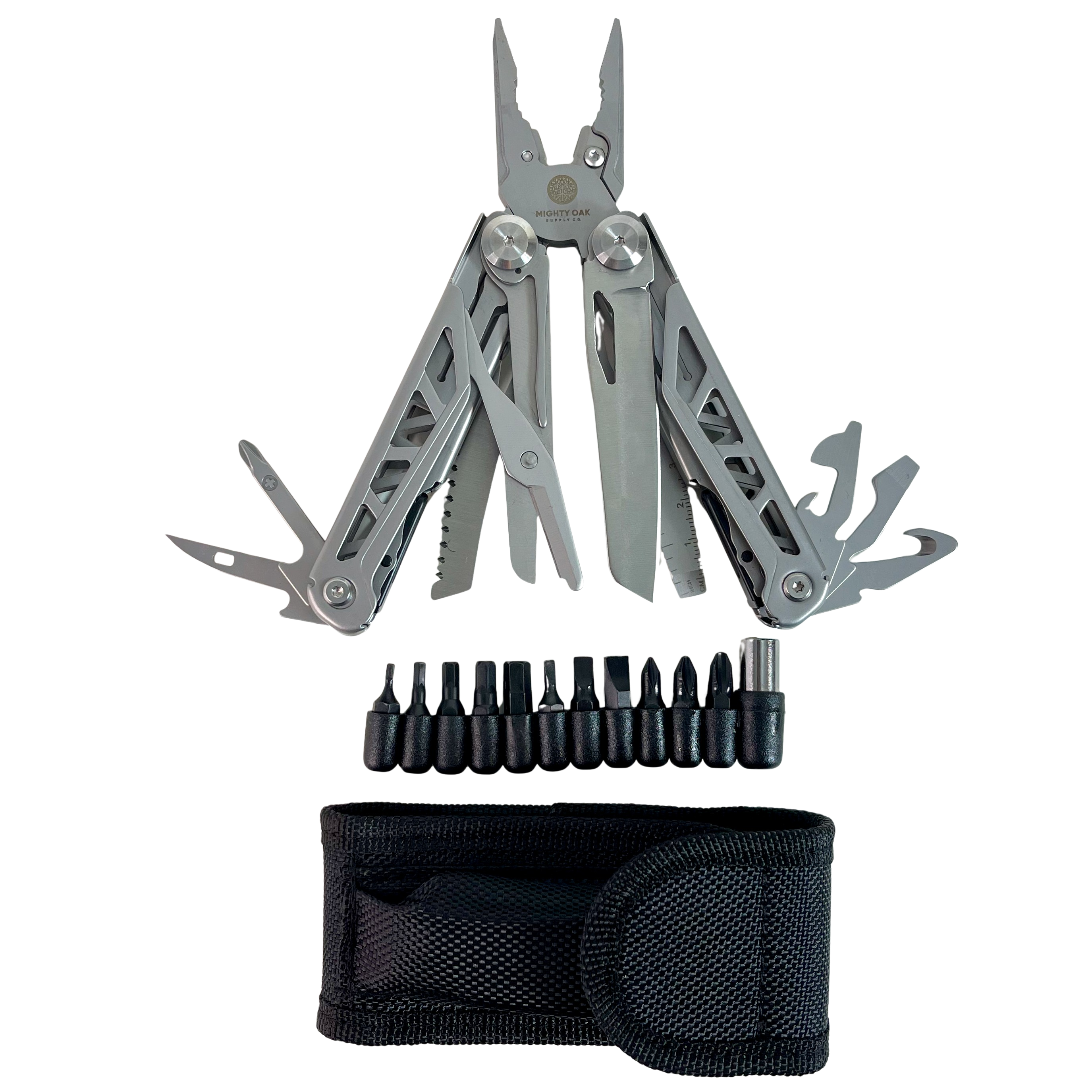 13-in-1 Multitool With 11 Bits And Case