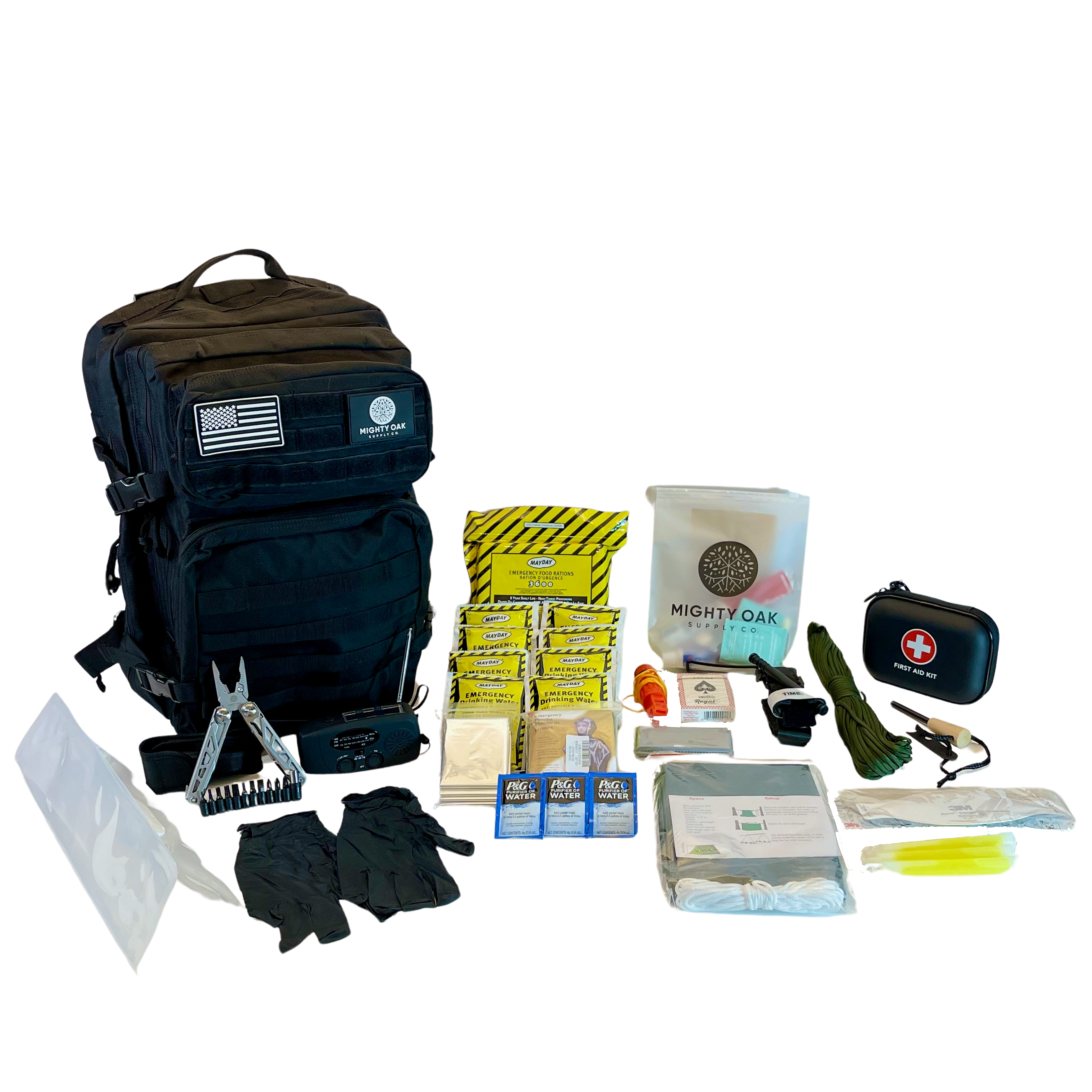 72-Hour Emergency Survival Kit For 1 Person