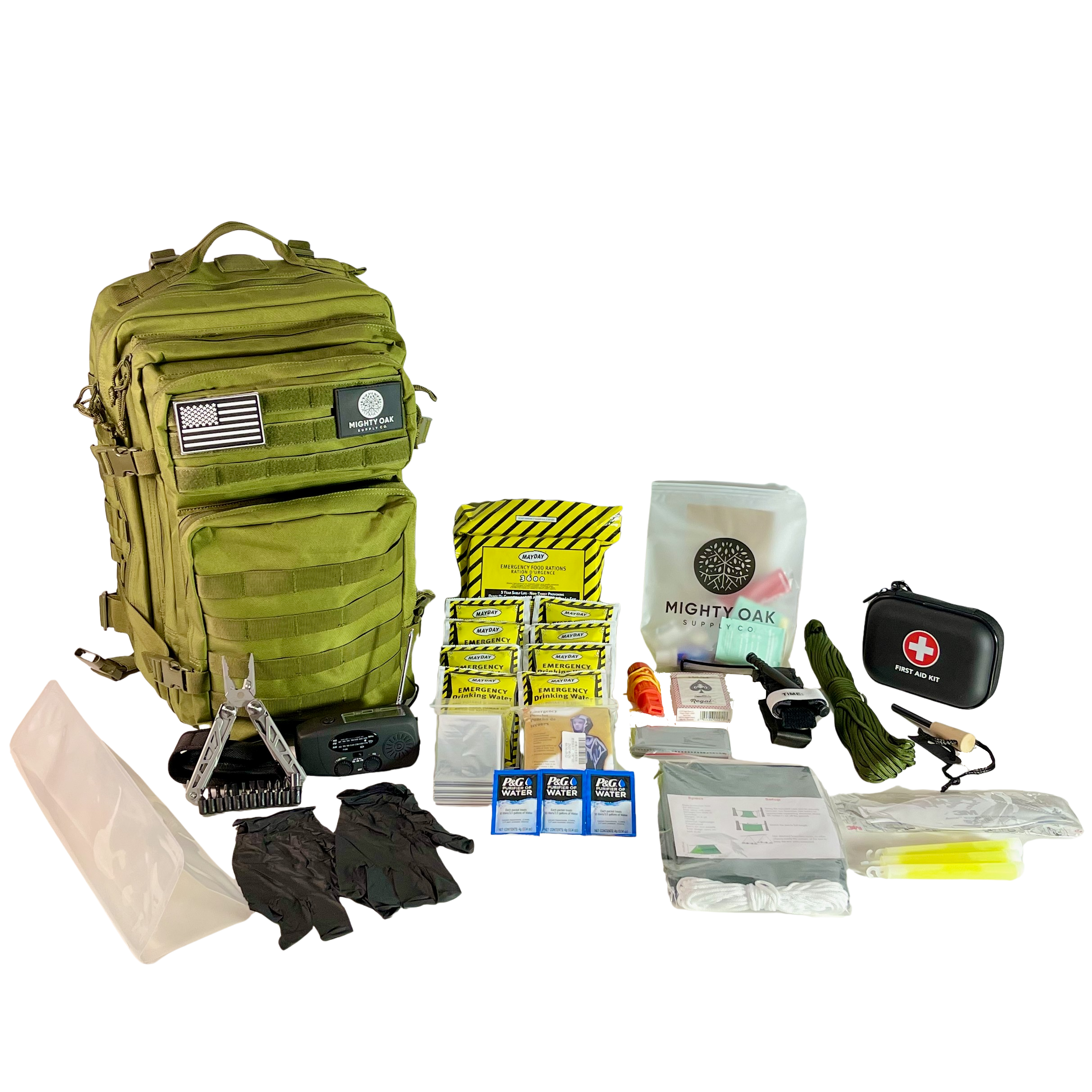 72-Hour Emergency Survival Kit For 1 Person