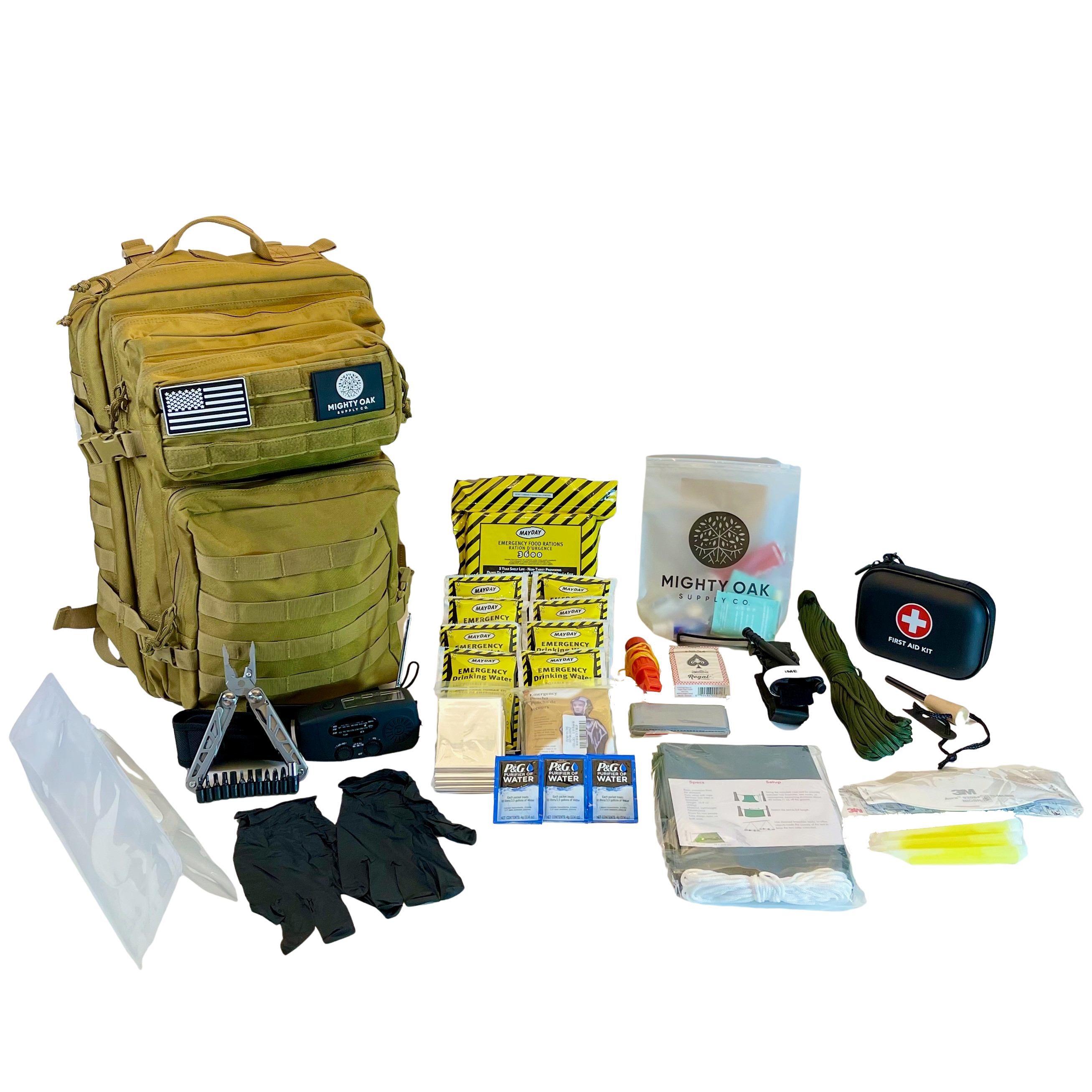 72-Hour Emergency Survival Kit For 1 Person