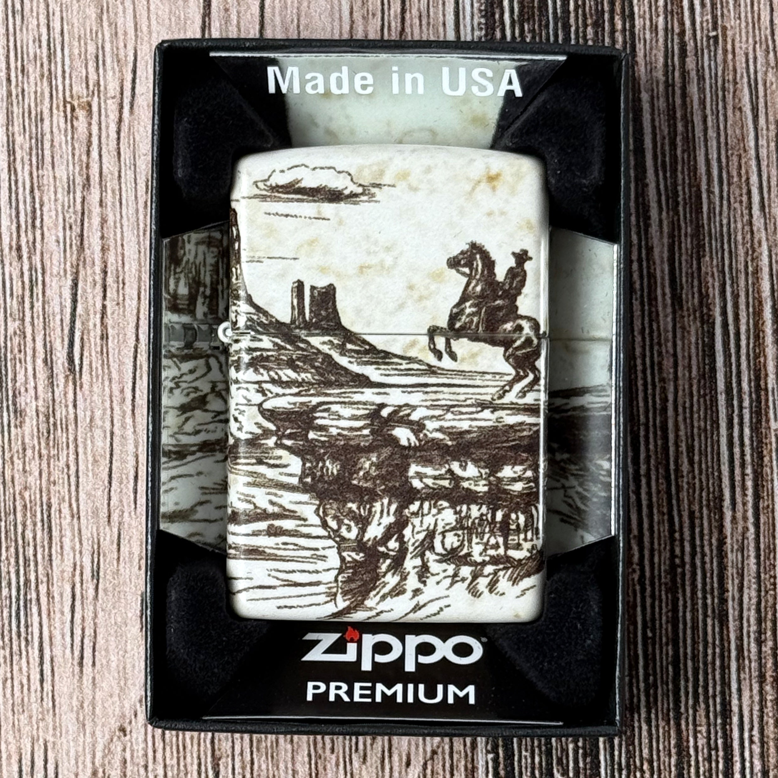 Western Zippo Lighter