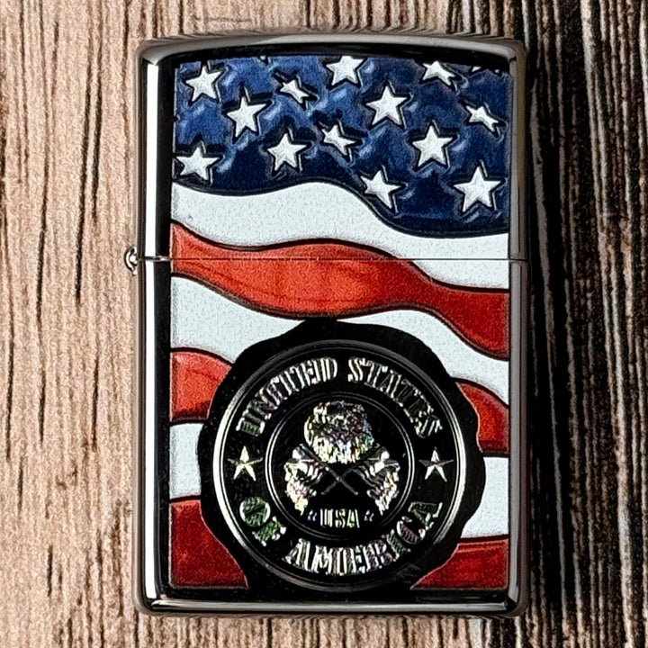 American Stamp Zippo Lighter