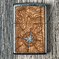 WoodChuck Compass Zippo Lighter