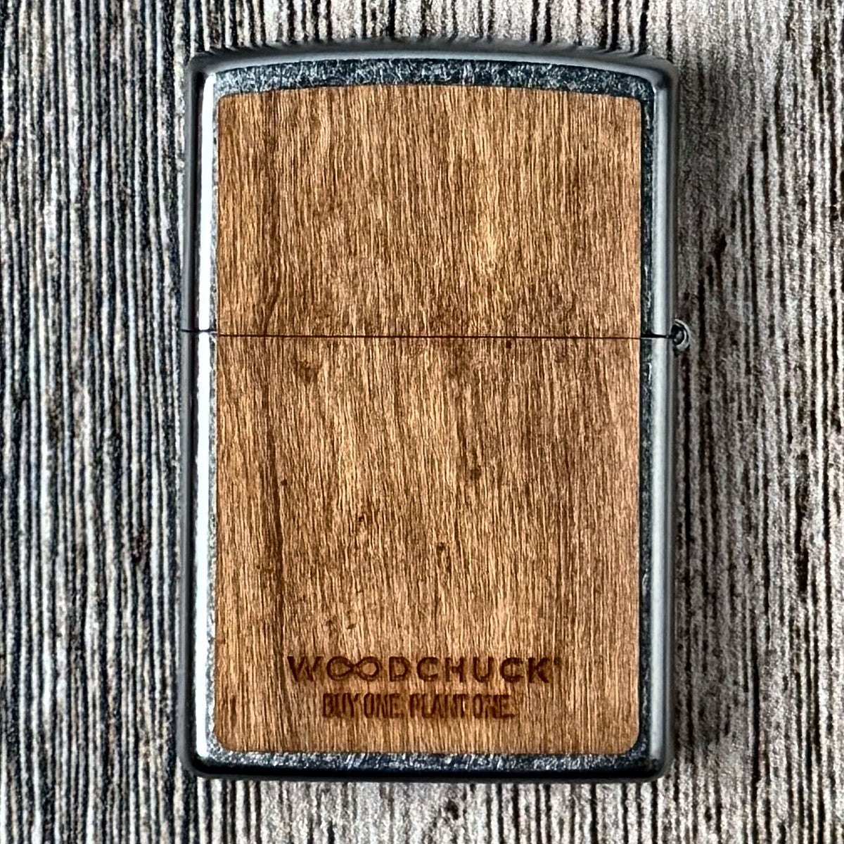 WoodChuck Compass Zippo Lighter