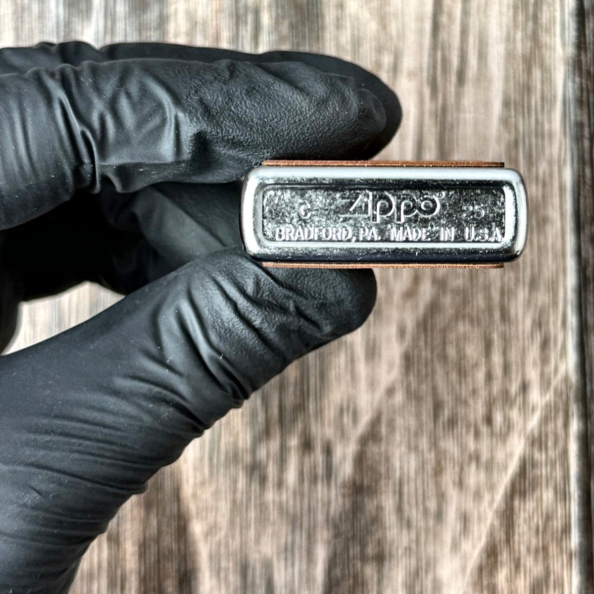 WoodChuck Compass Zippo Lighter