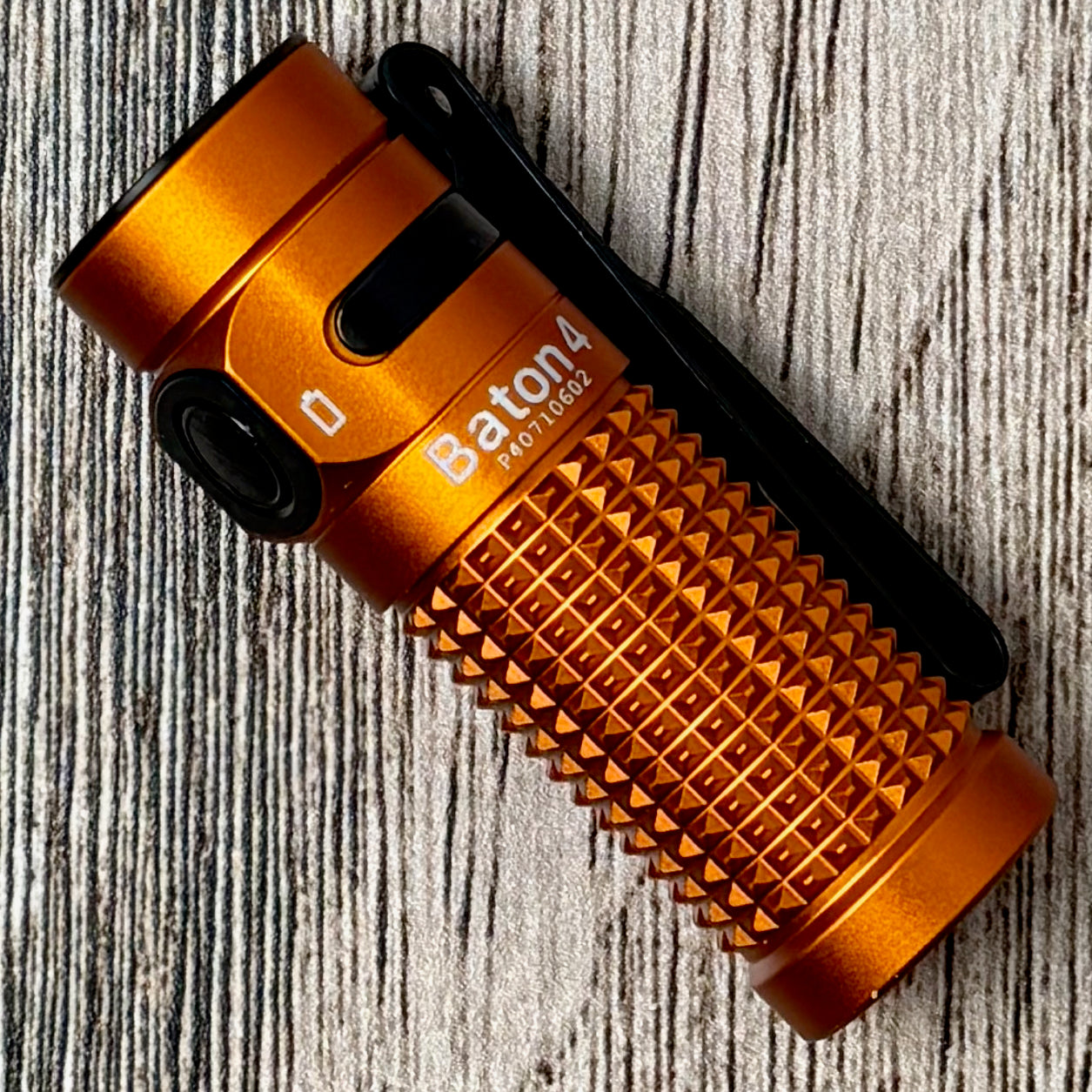 Olight Baton 4 EDC Flashlight - Orange