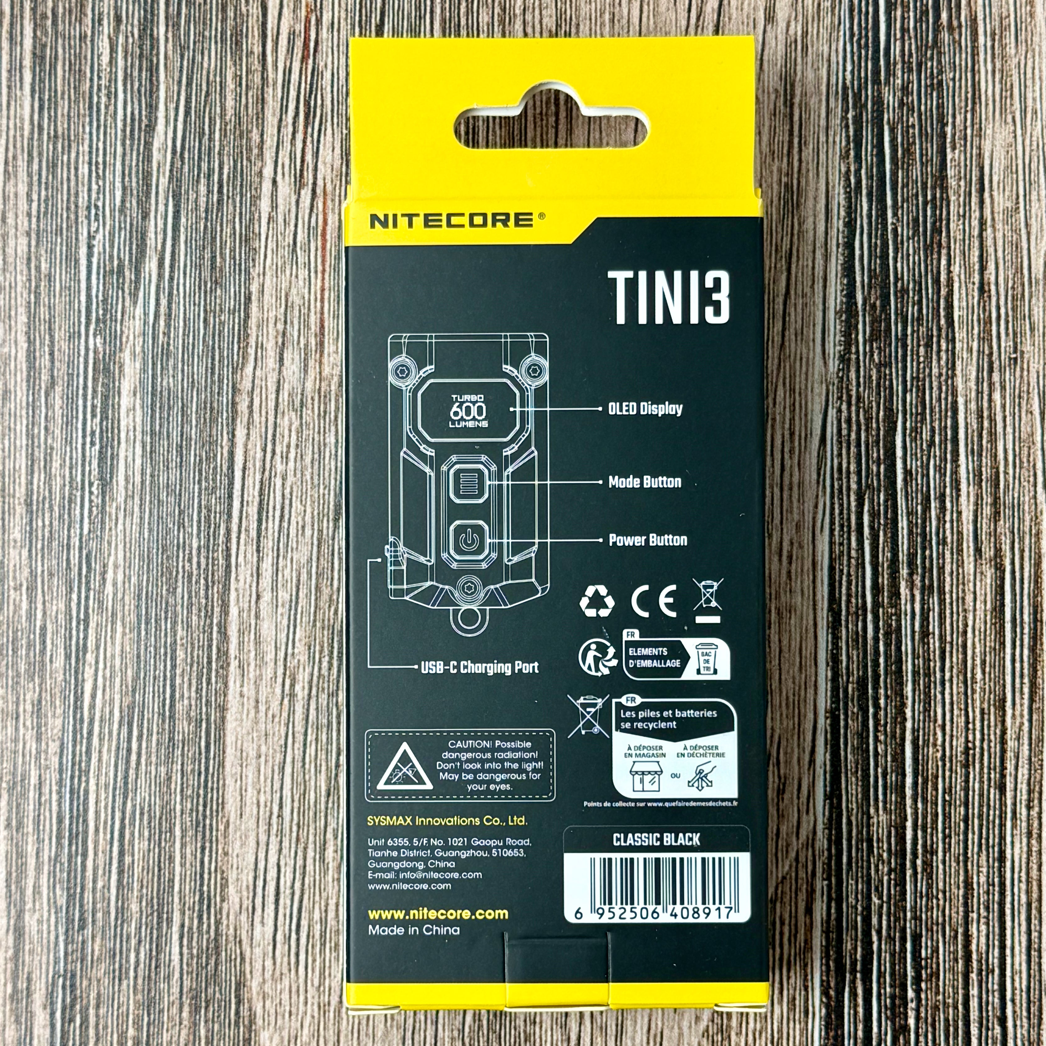 Nitecore TINI 3 Keychain Flashlight