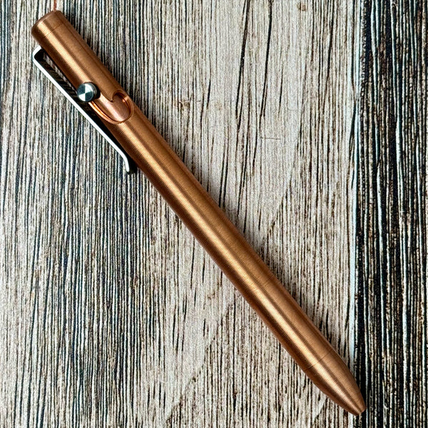 Tactile Turn Bolt Action Pen in copper