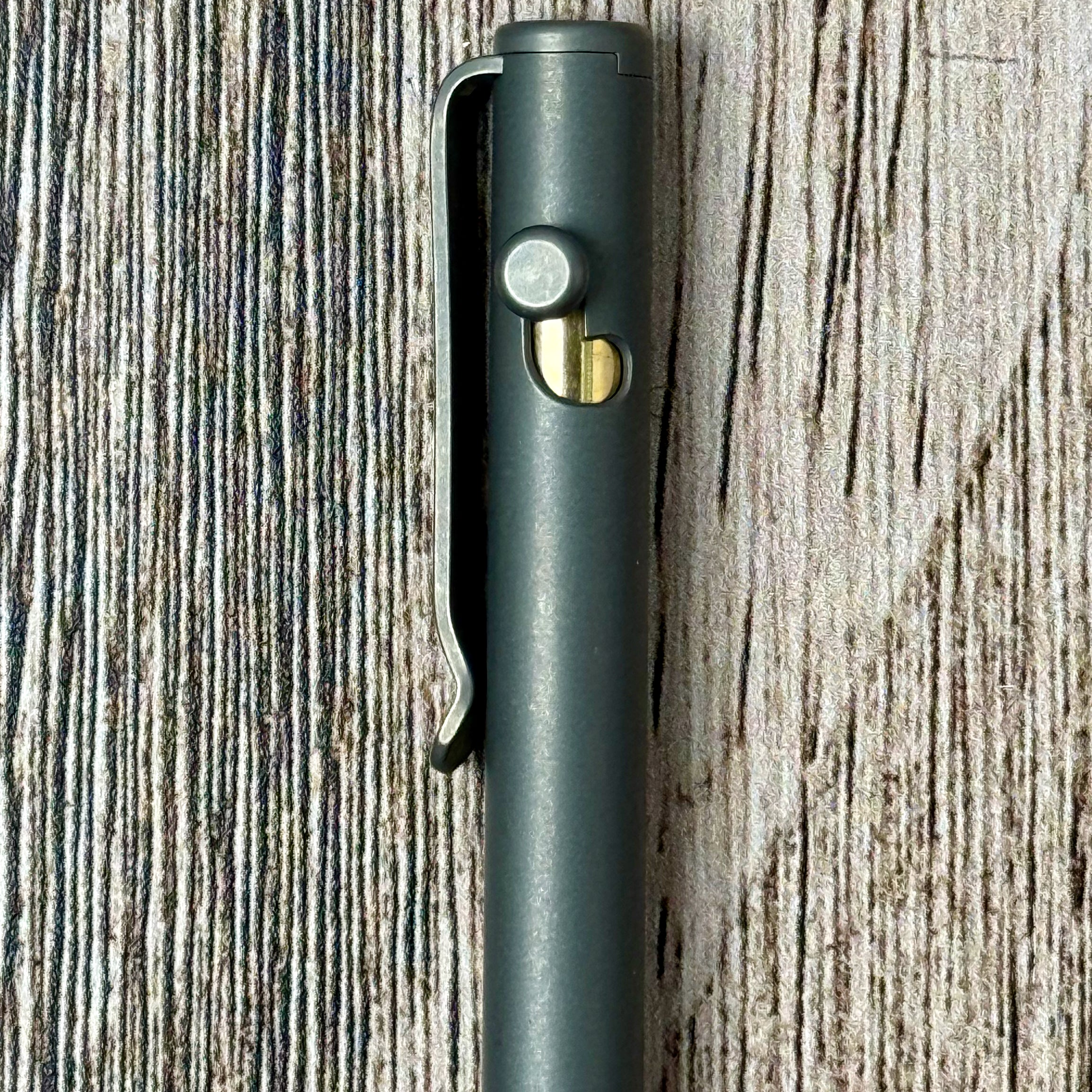 Big Idea Design Bolt Action Pen Ti - Stonewash
