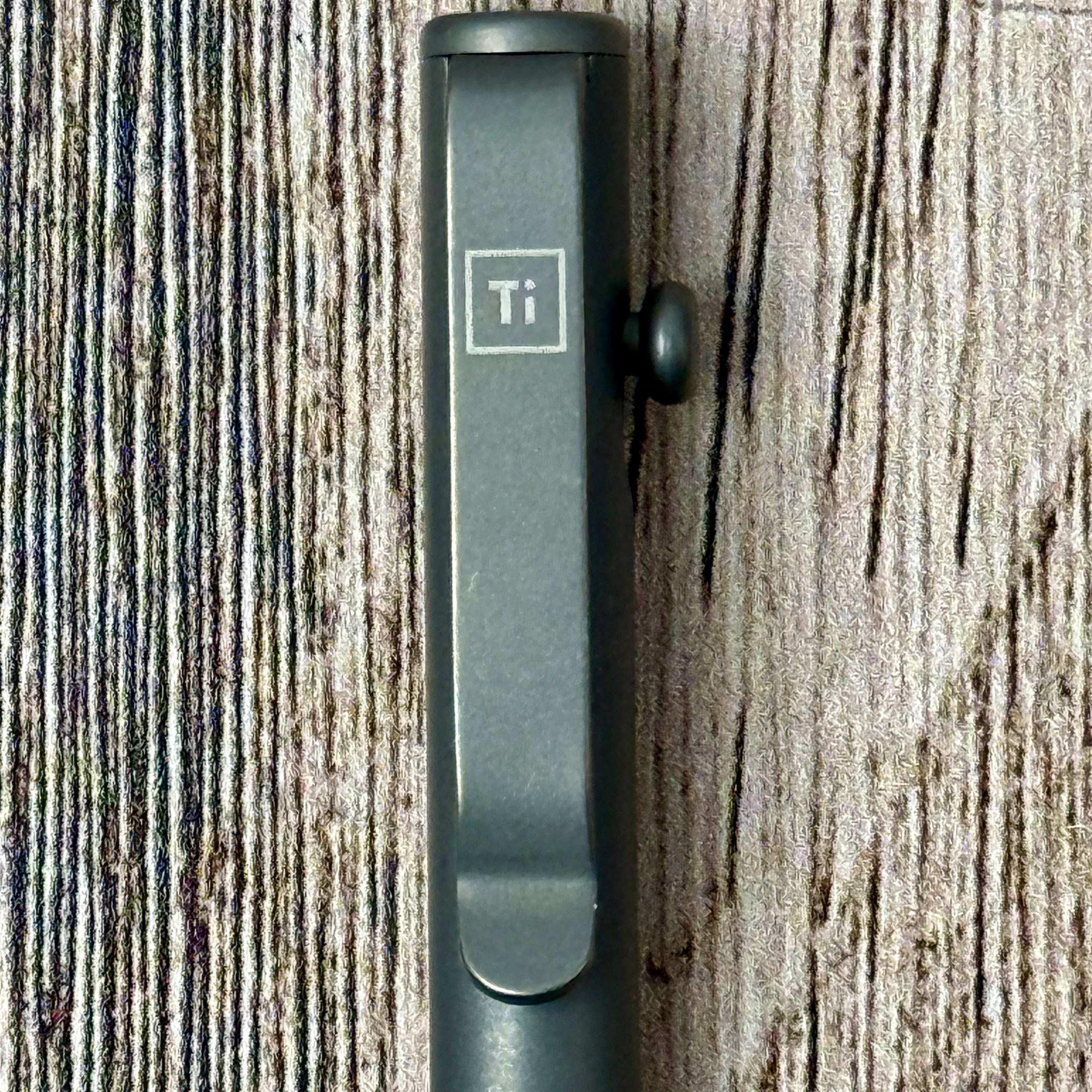 Big Idea Design Bolt Action Pen Ti - Stonewash