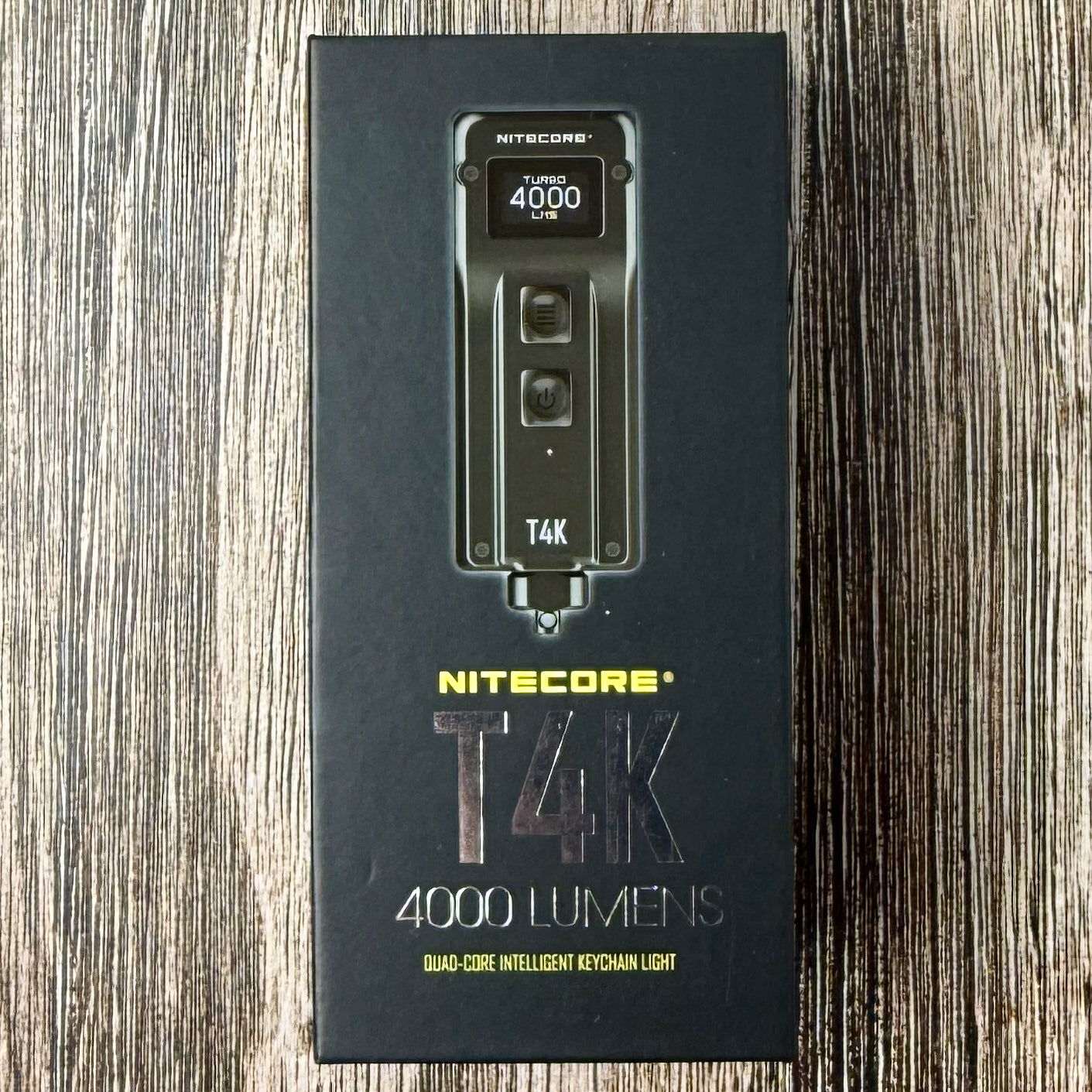 Nitecore T4K Quad-Core Keychain Flashlight