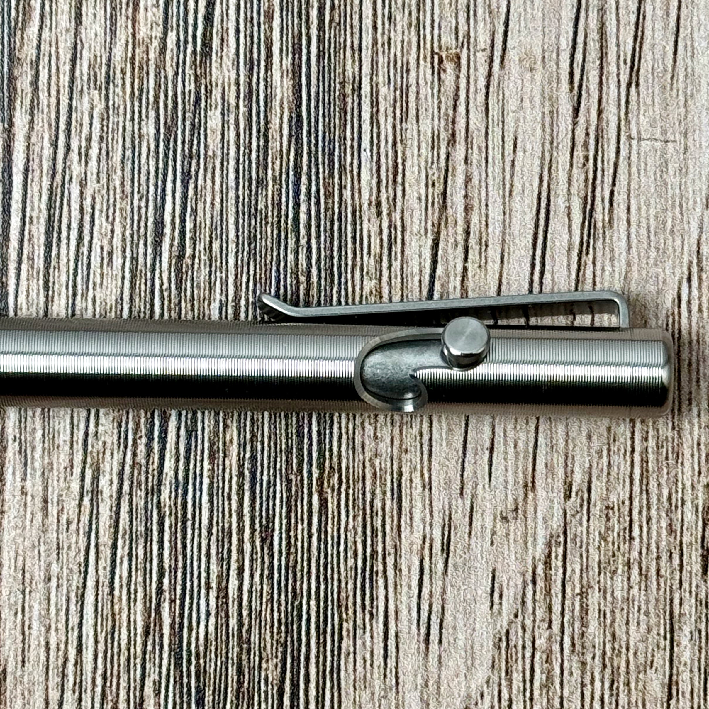 Tactile Turn Bolt Action Pen Short - Titanium