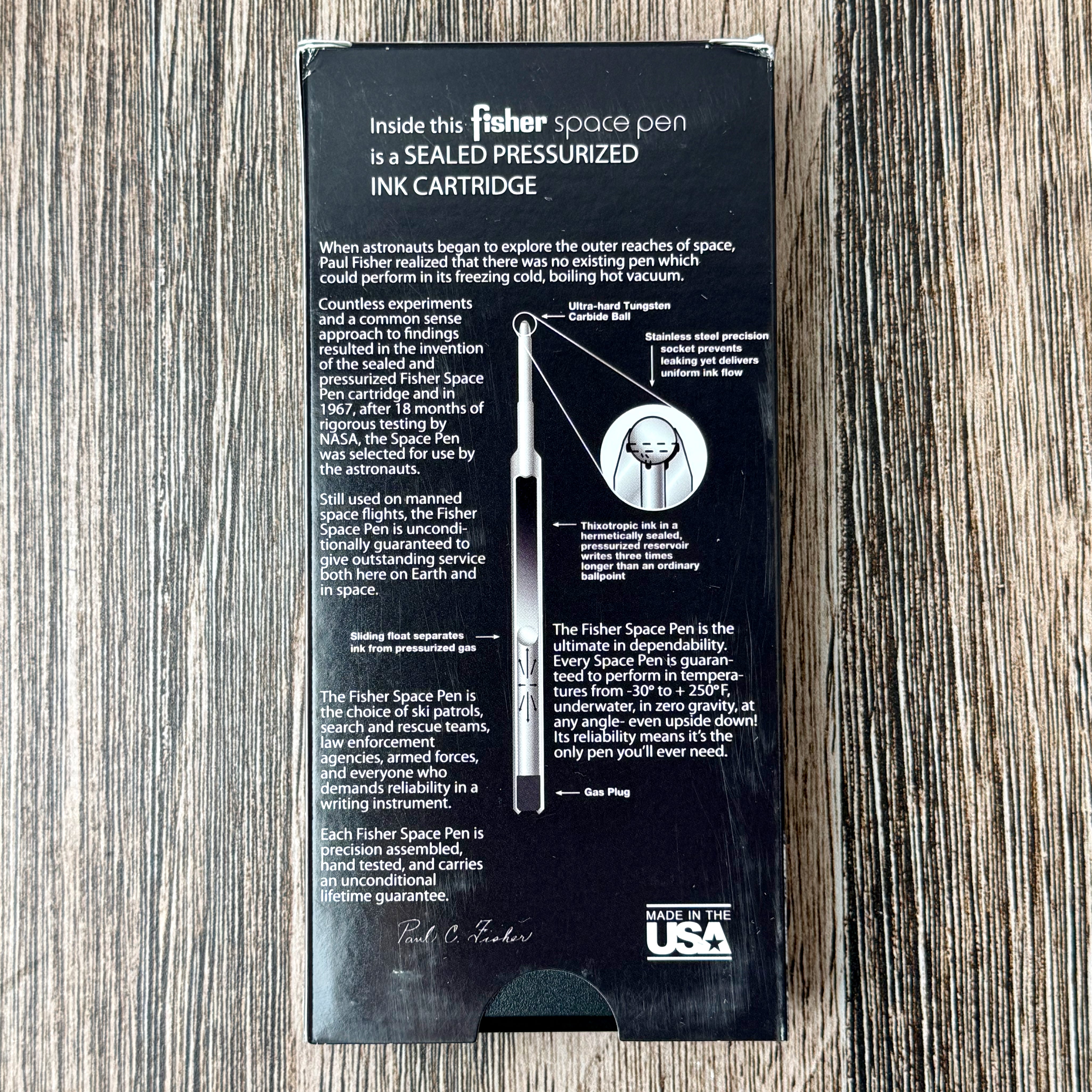 Fisher Space Pen Shuttle Space Pen