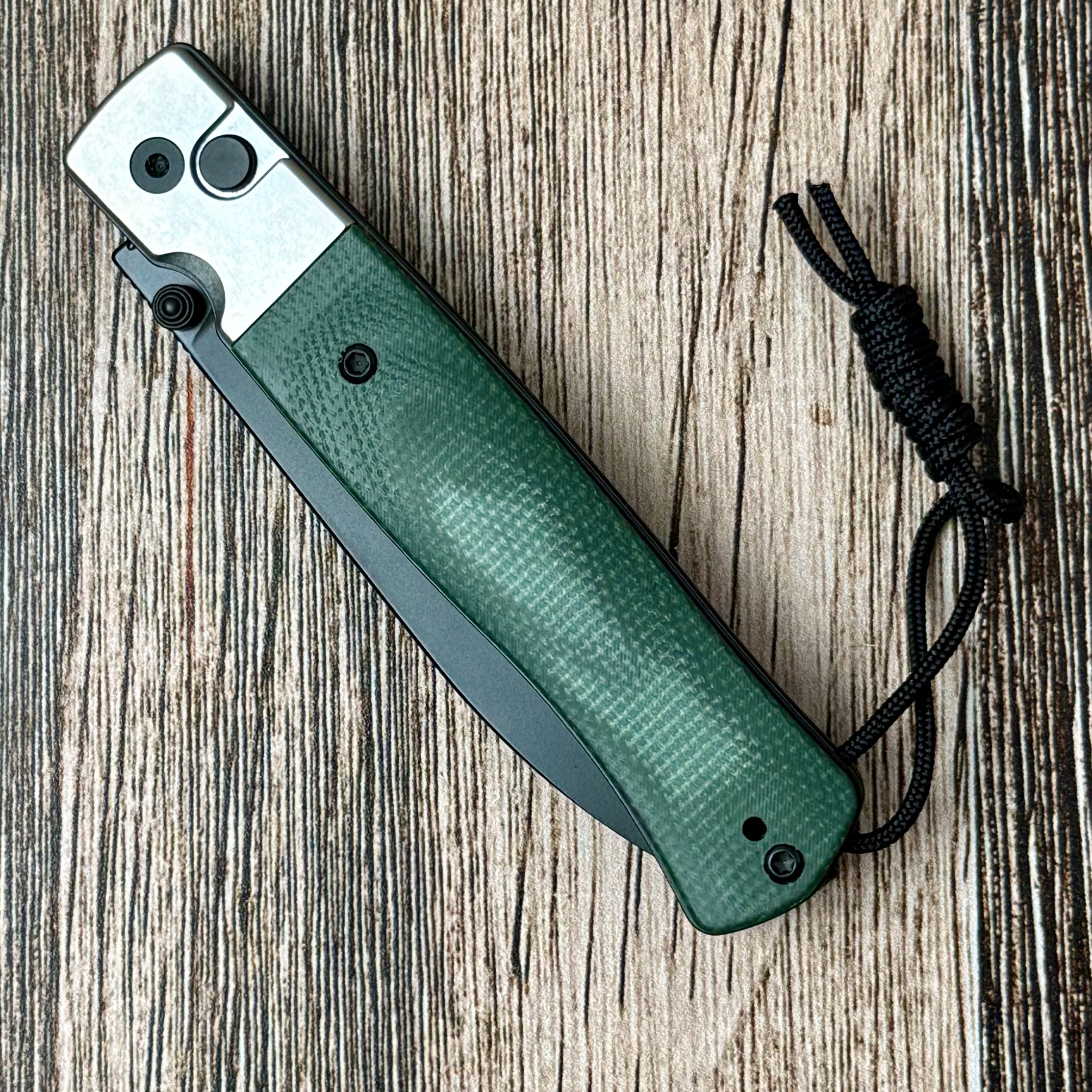 CJRB Glacier Button Lock Knife