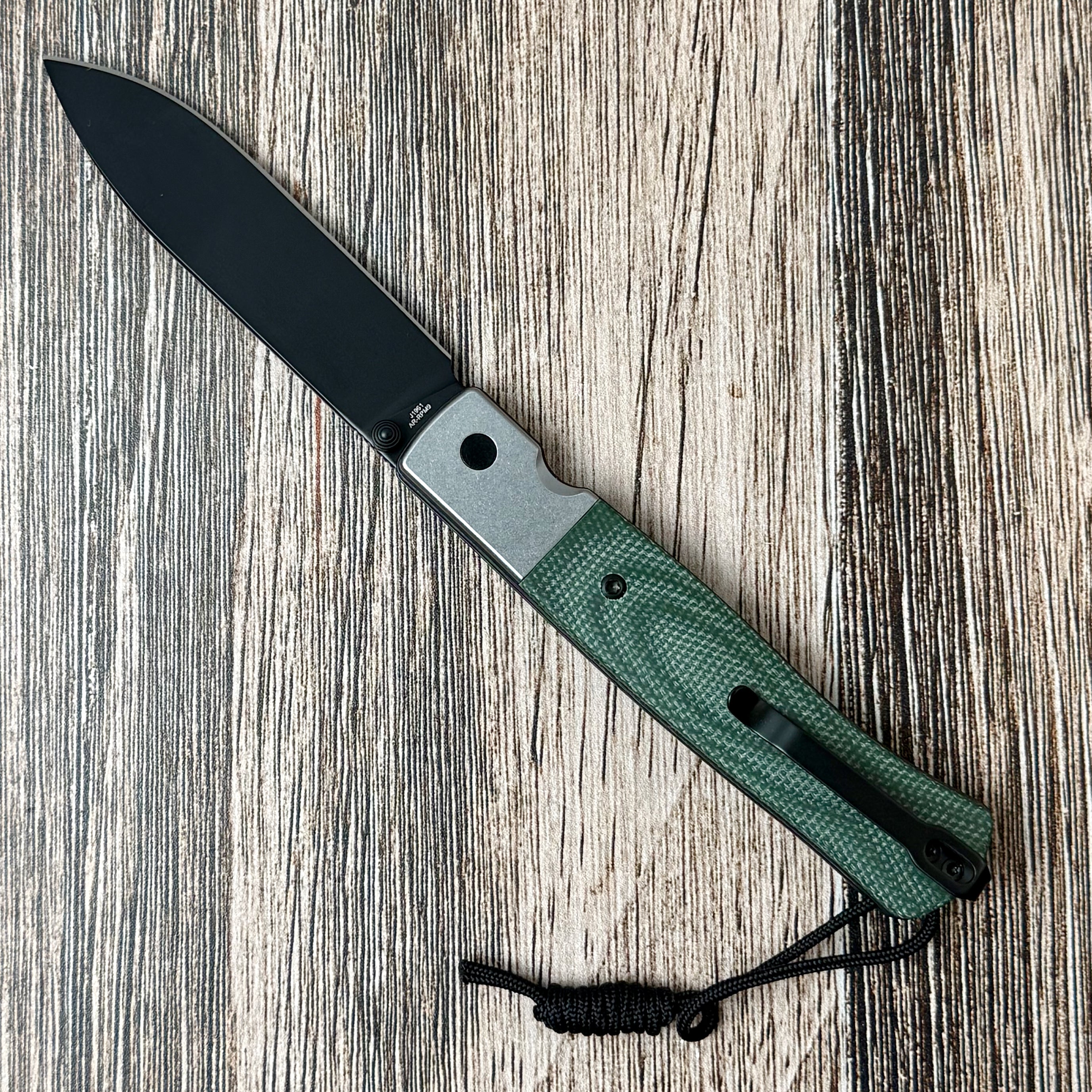 CJRB Glacier Button Lock Knife