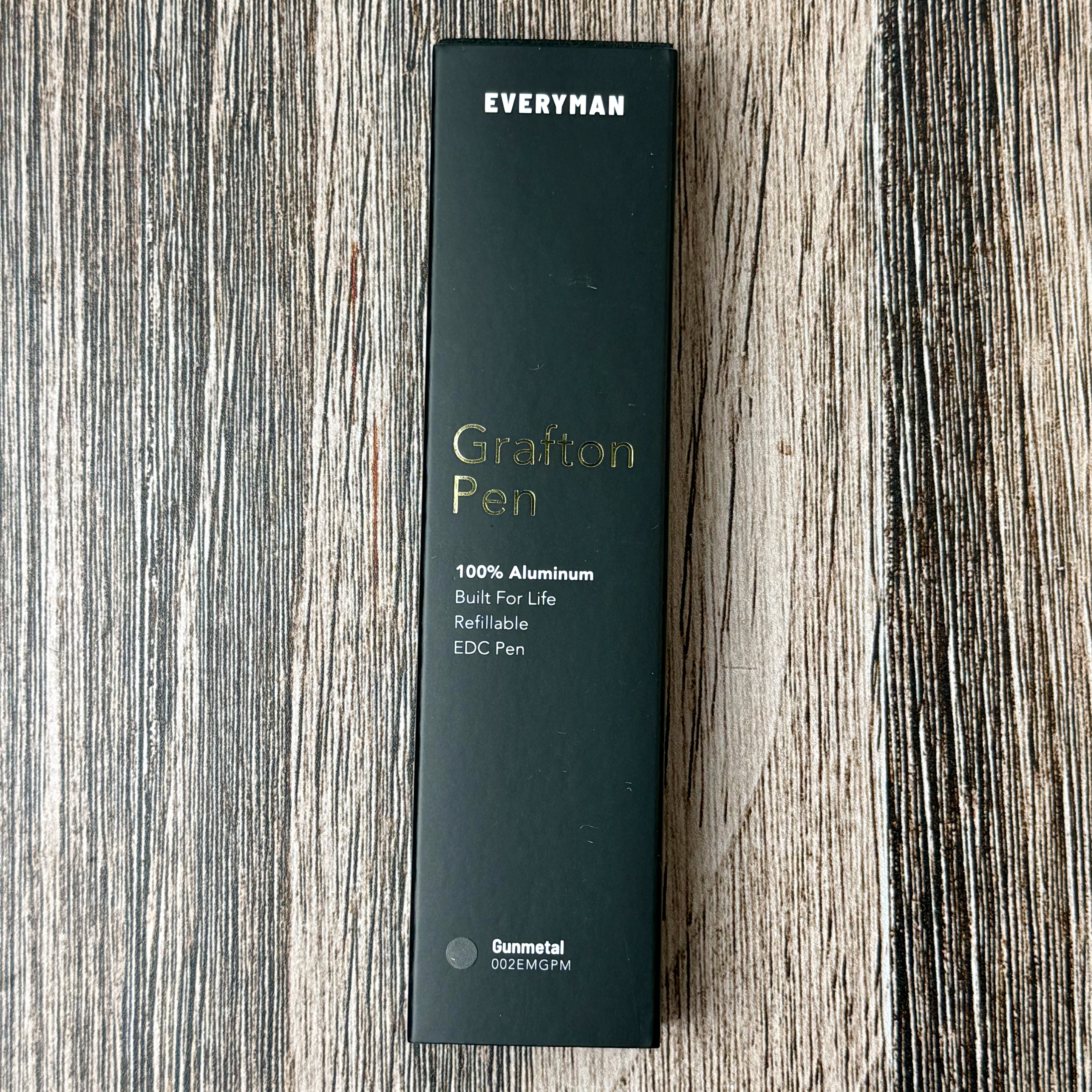 Everyman Grafton Pen Gunmetal
