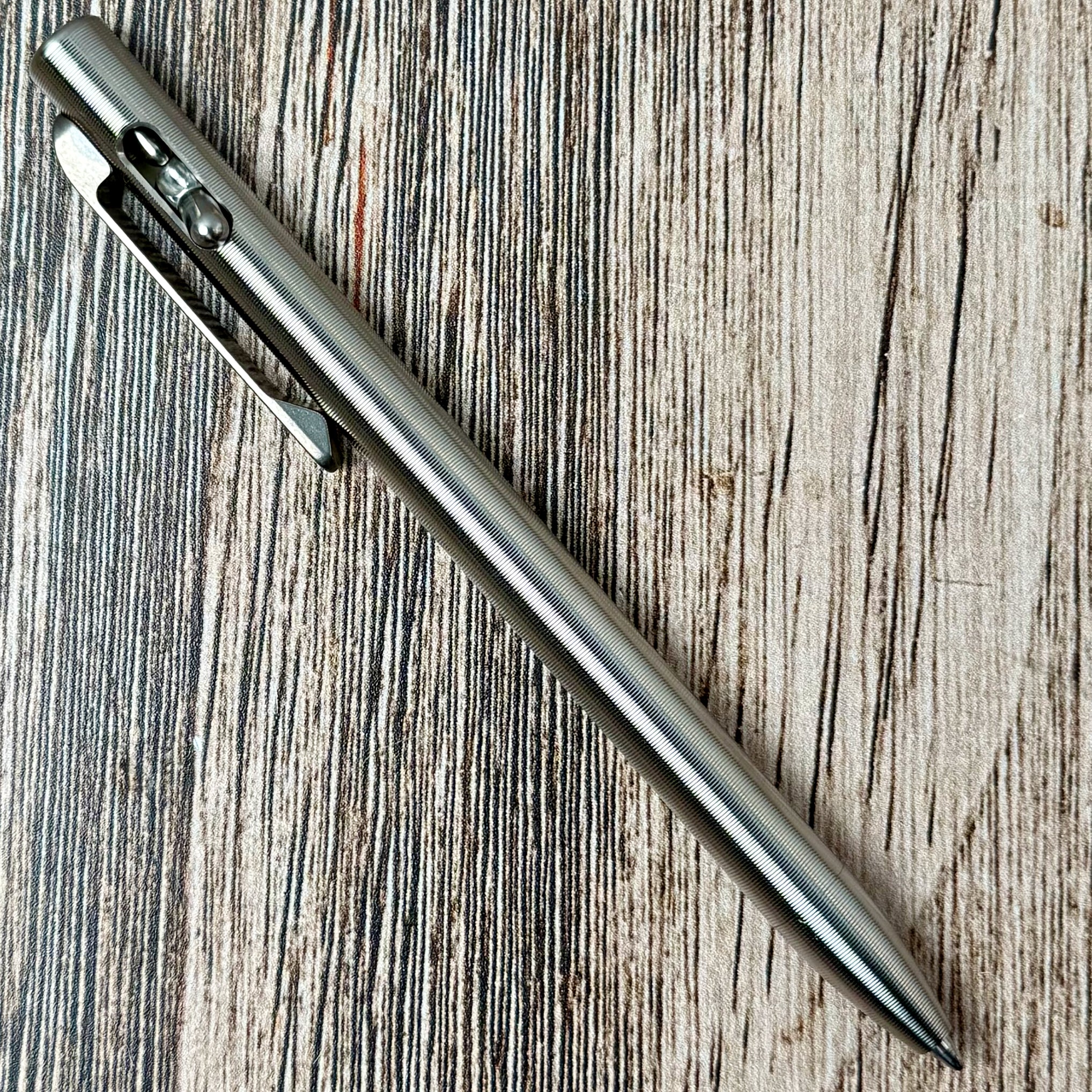 Tactile Turn Switch Pen - Titanium