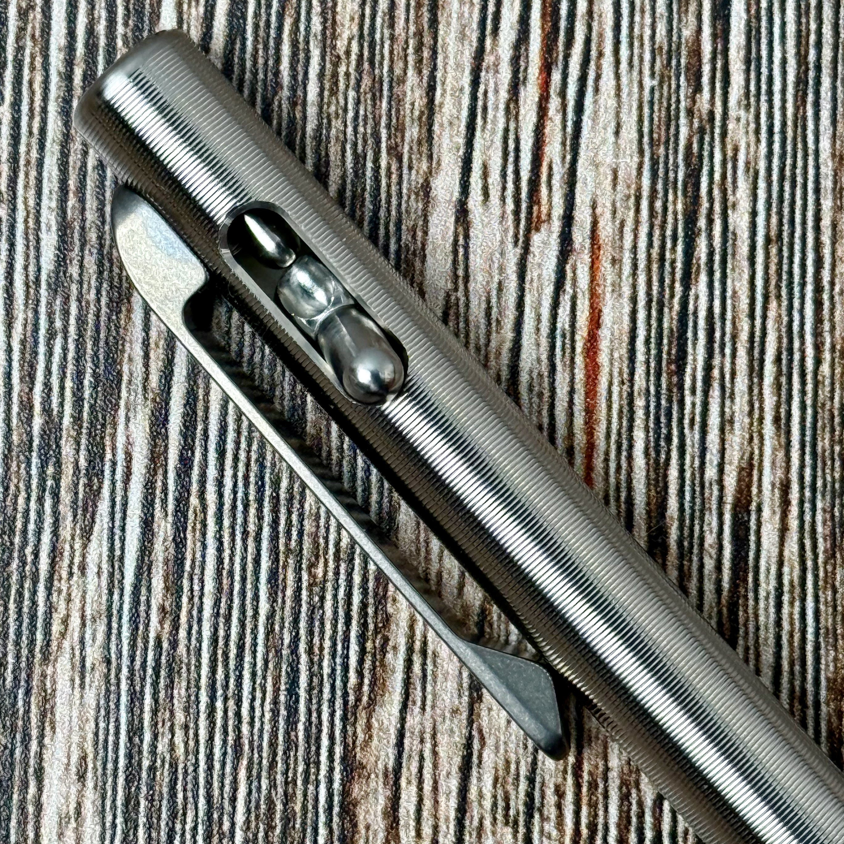 Tactile Turn Switch Pen - Titanium