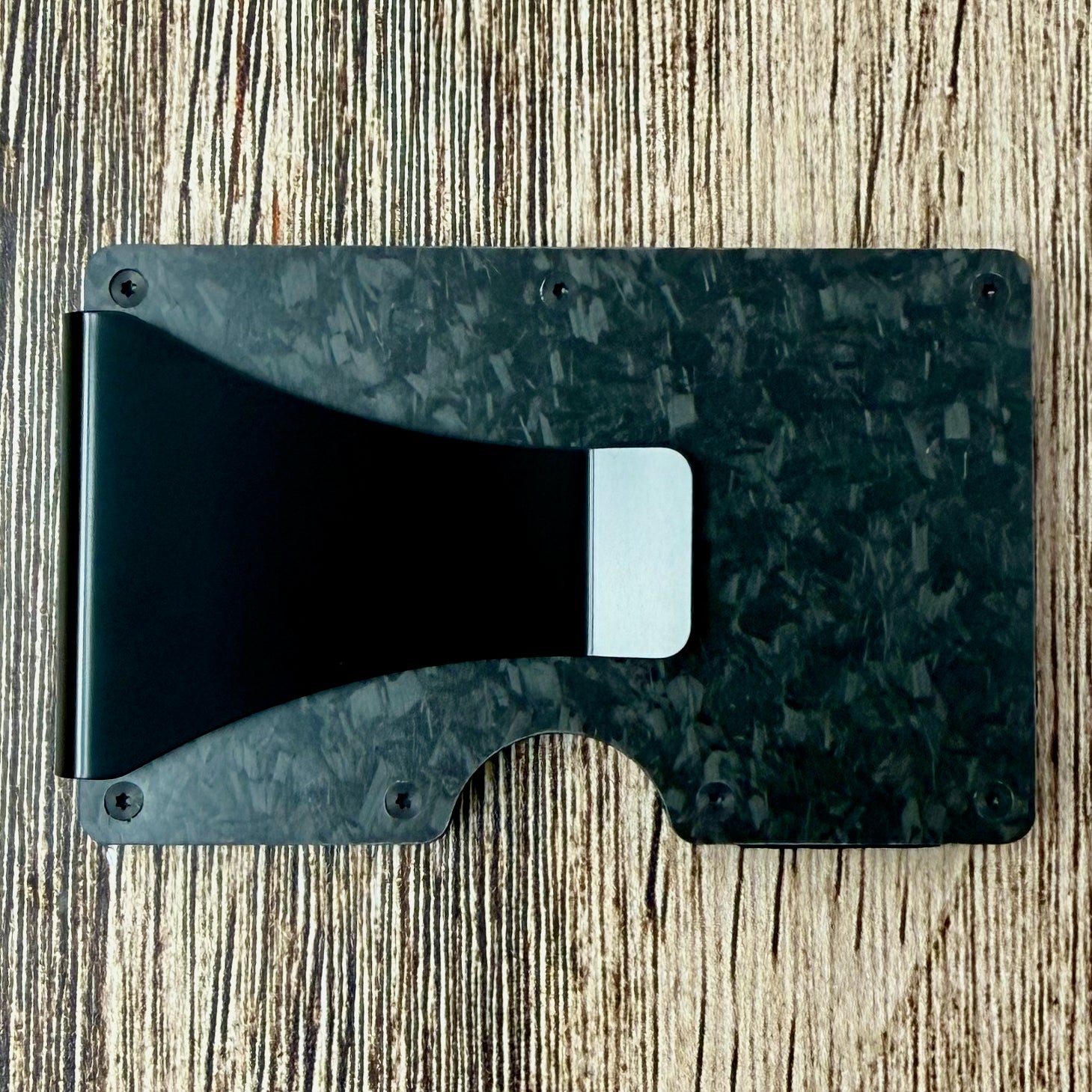 GRID Wallet Black Aluminum Wallet
