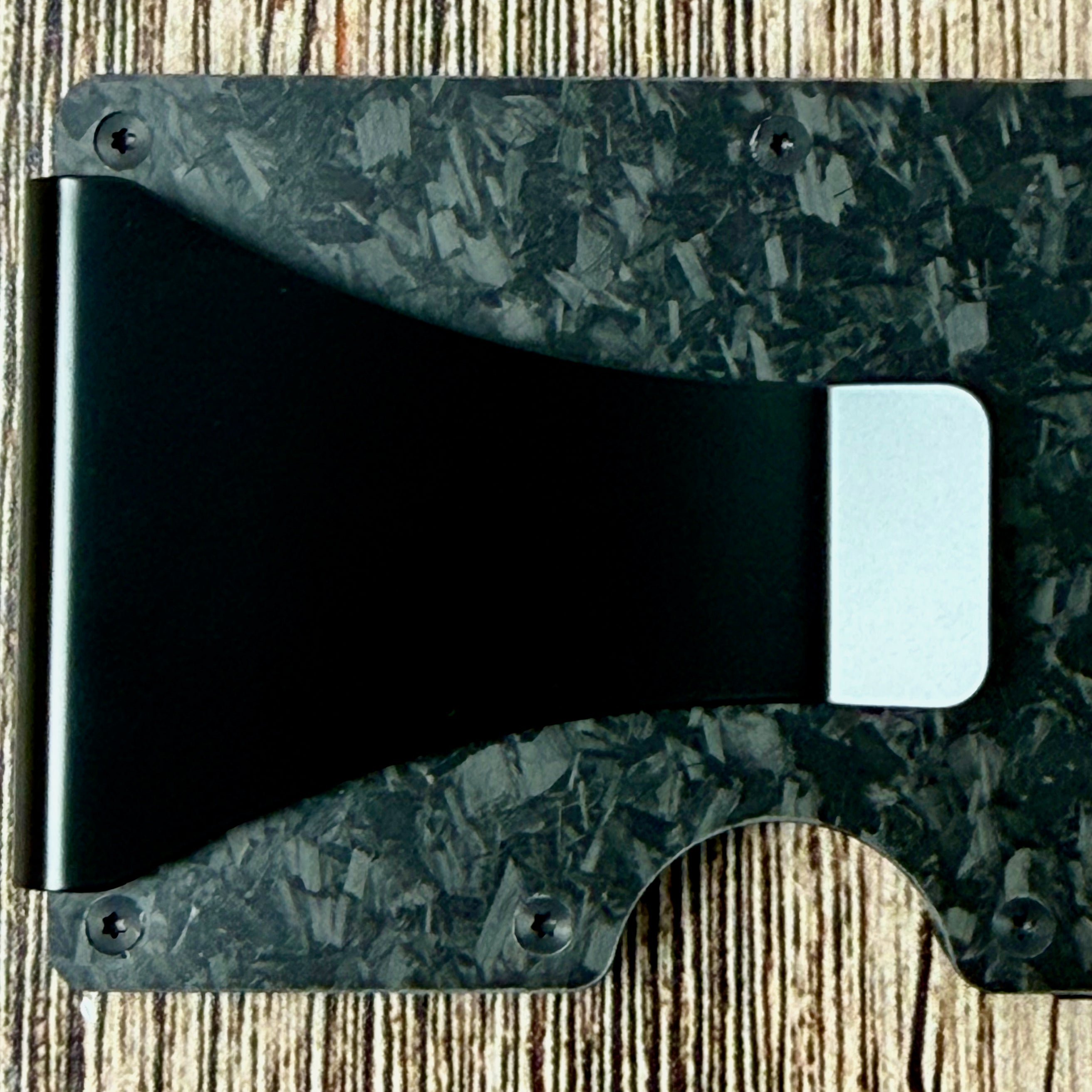 GRID Wallet Black Aluminum Wallet