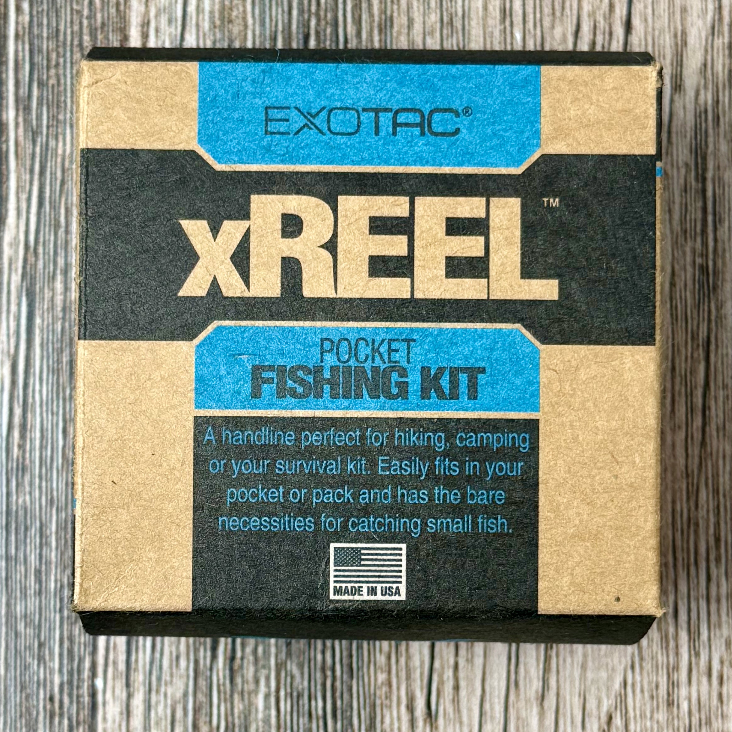 Exotac XREEL Pocket Fishing Kit