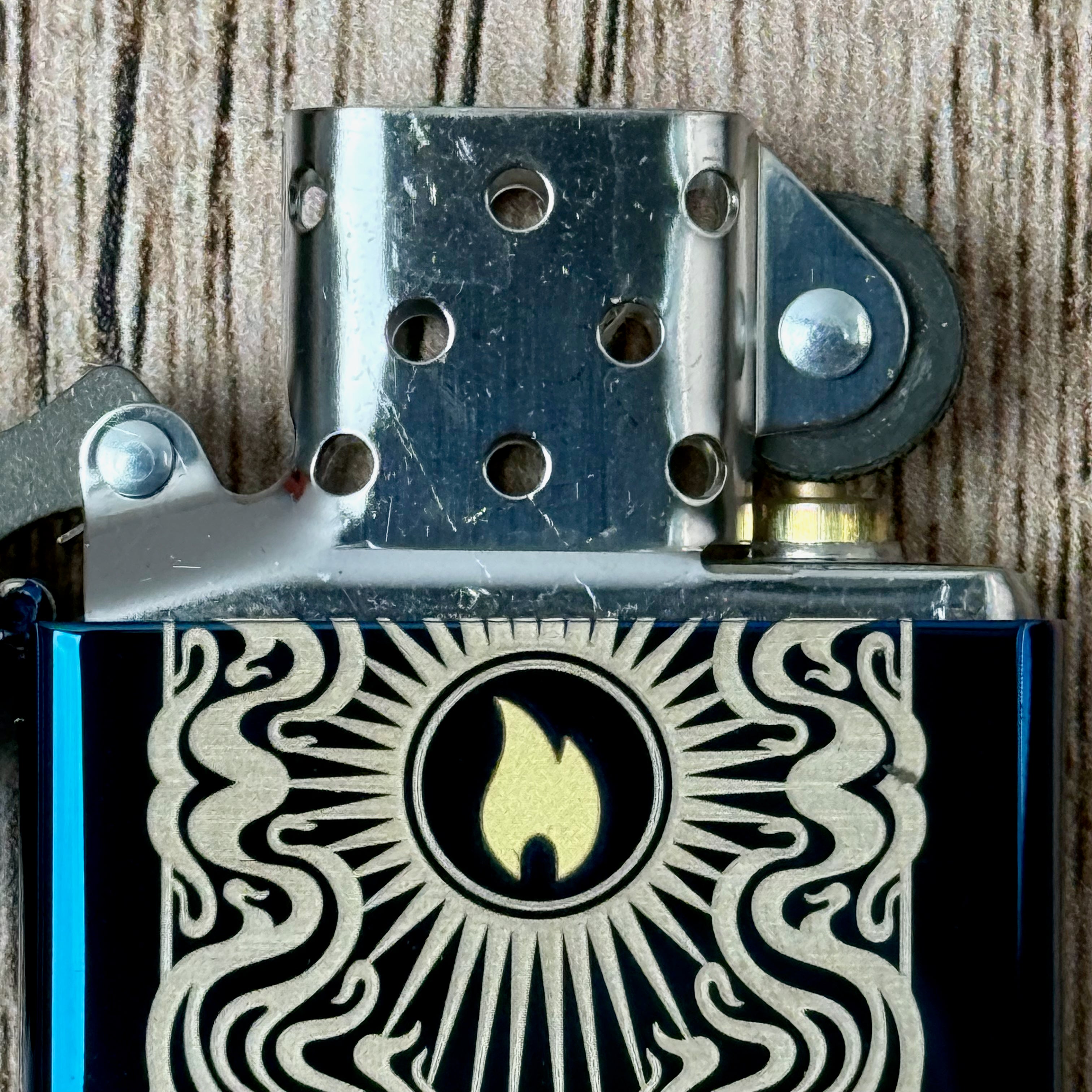 Fancy Flame Zippo Lighter