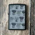 Harley-Davidson Engine Black Light Zippo Lighter