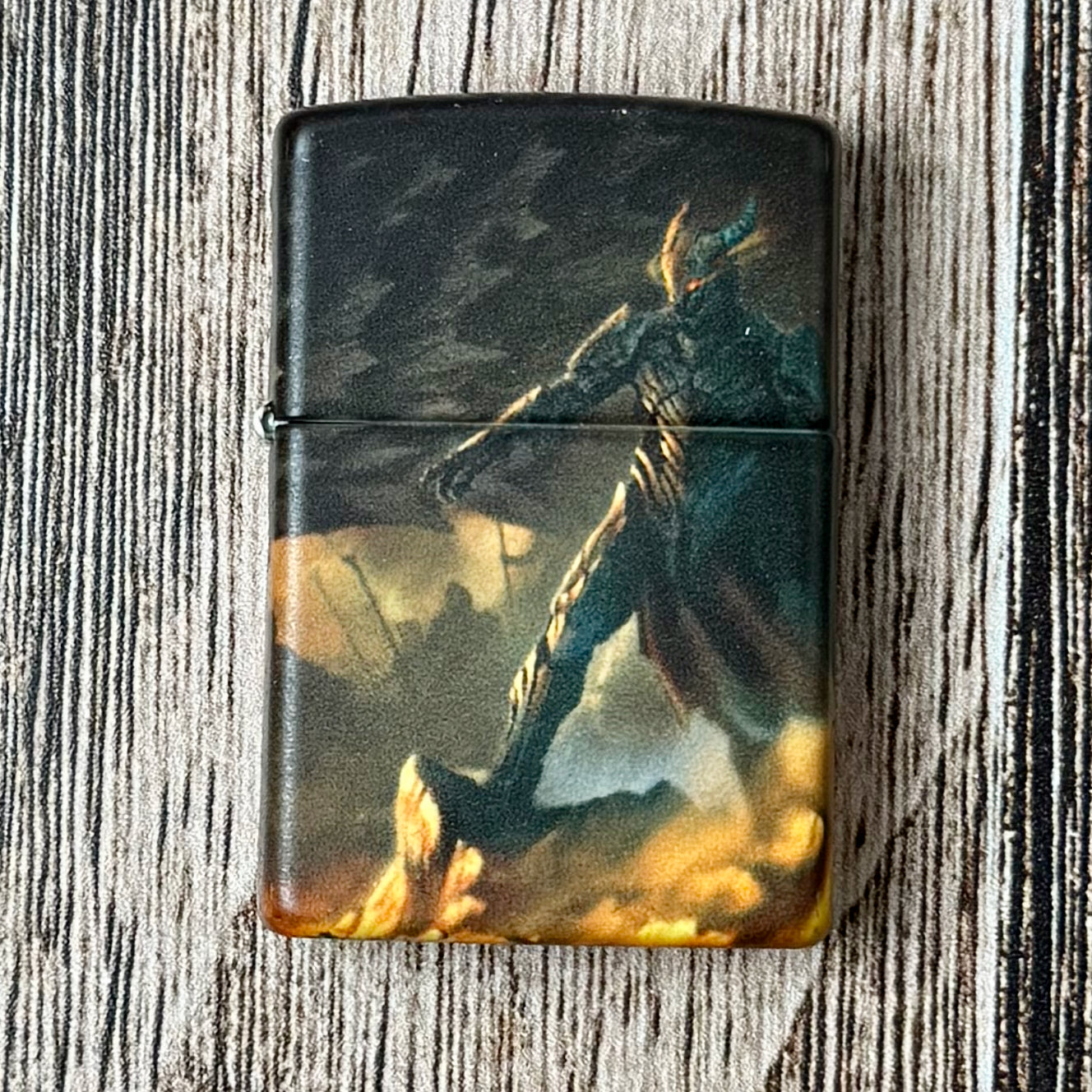 Knight and Dragon Zippo Lighter