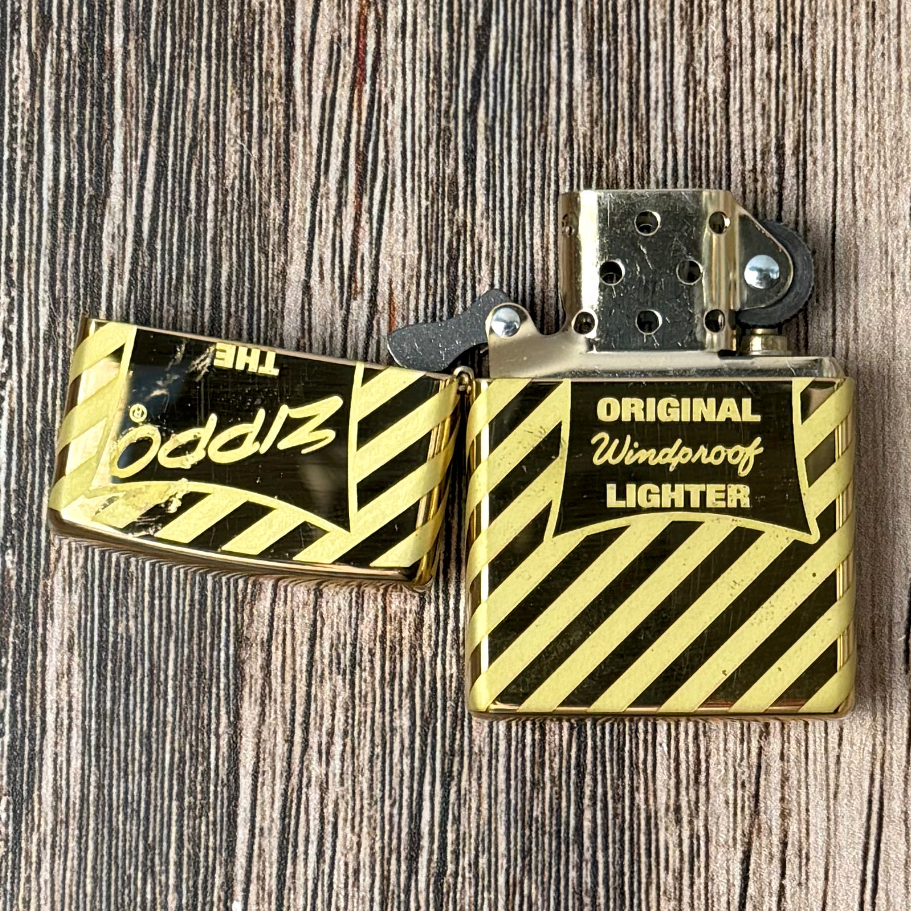 Vintage Box Top Zippo Lighter