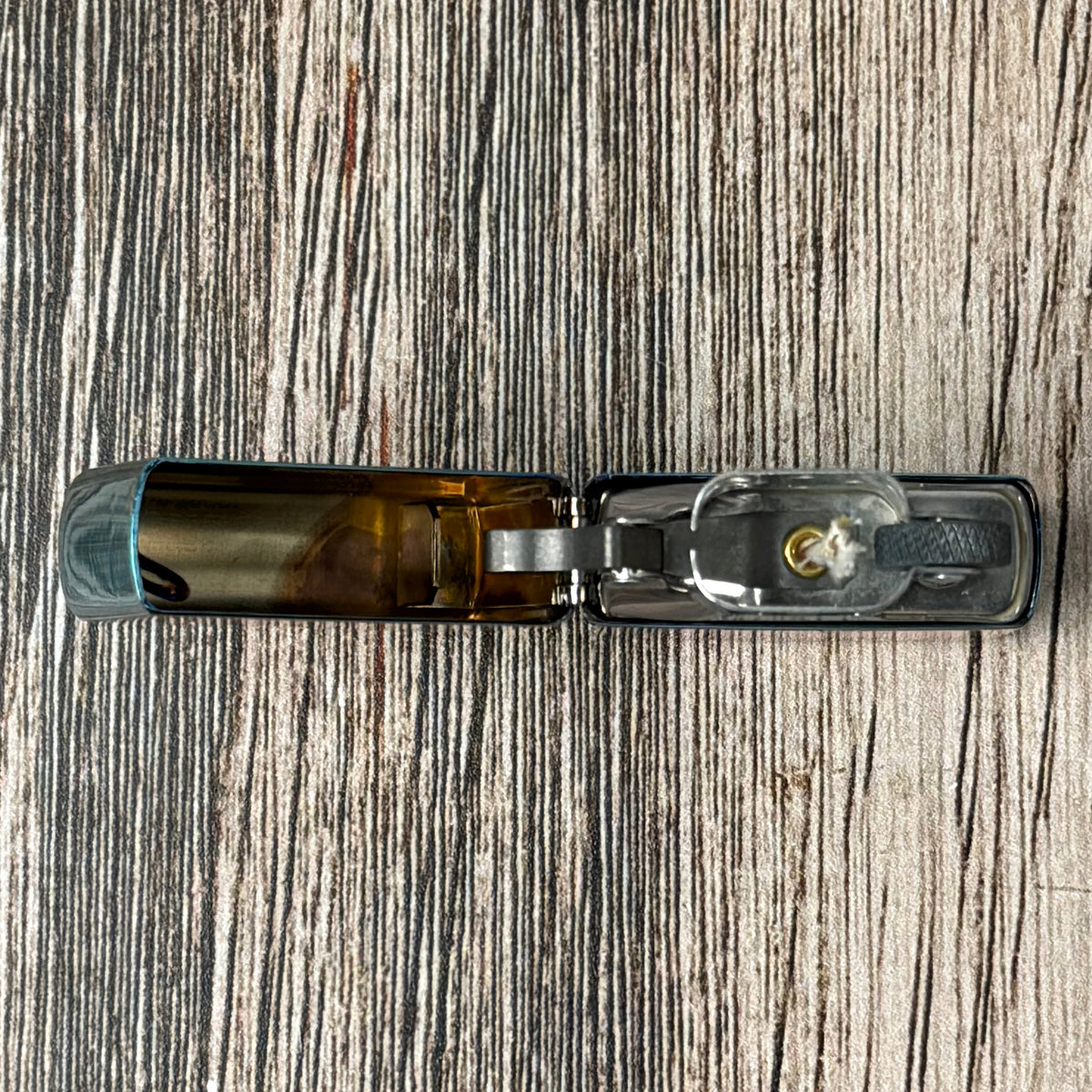 High Polish Teal Zippo Lighter