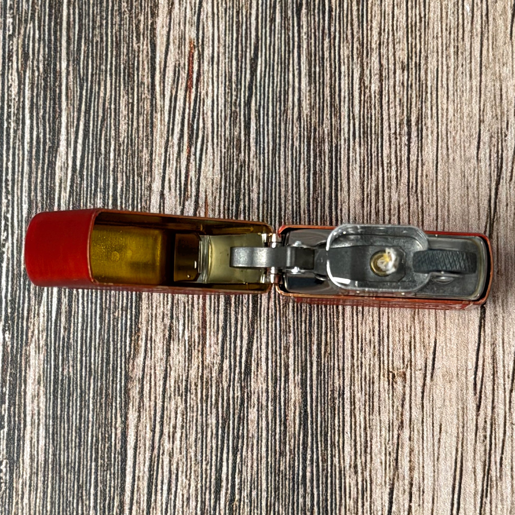 It Works Metallic Red Zippo Lighter