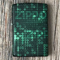 Glowing Pixel Pattern Zippo Lighter
