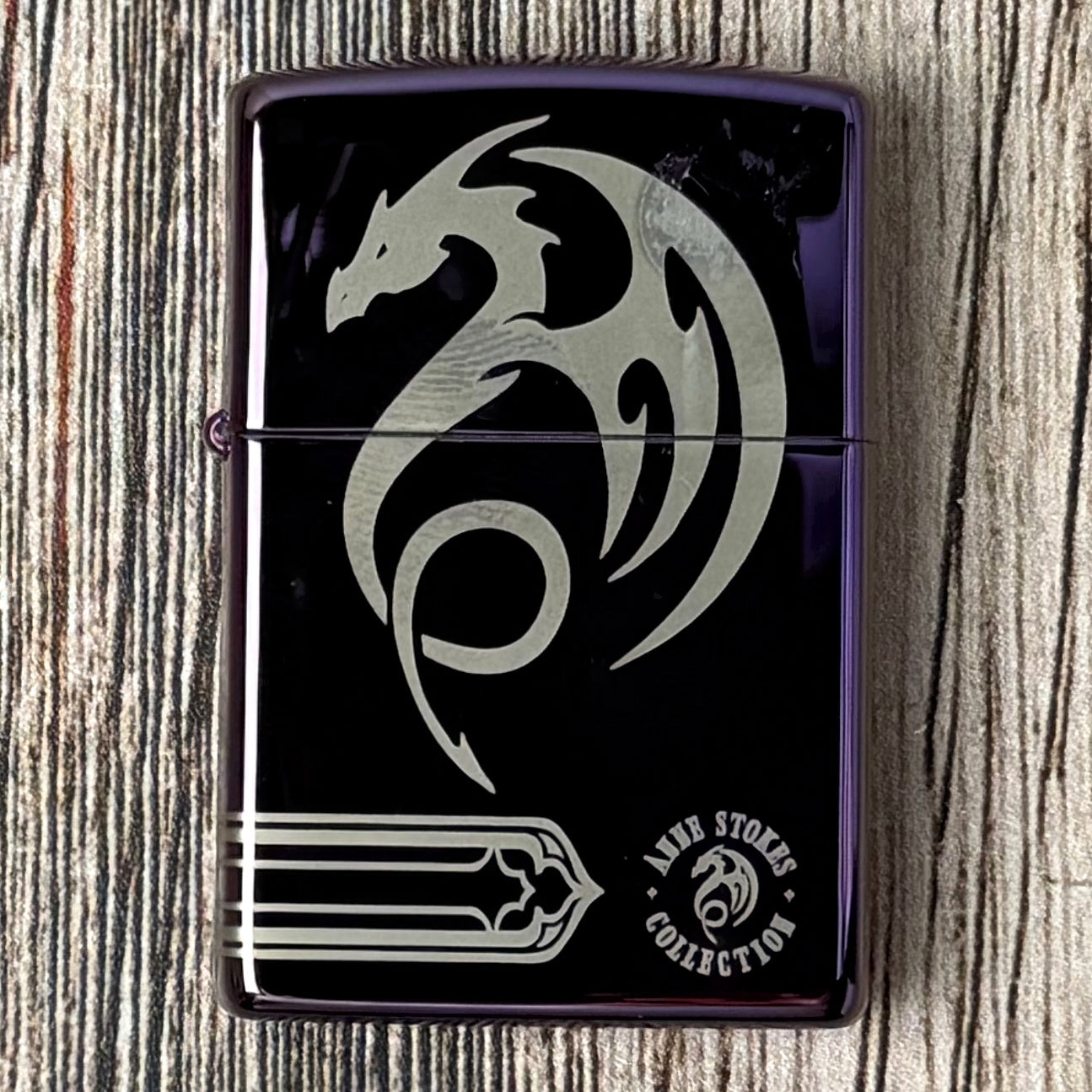 Anne Stokes Dragon Logo Zippo Lighter