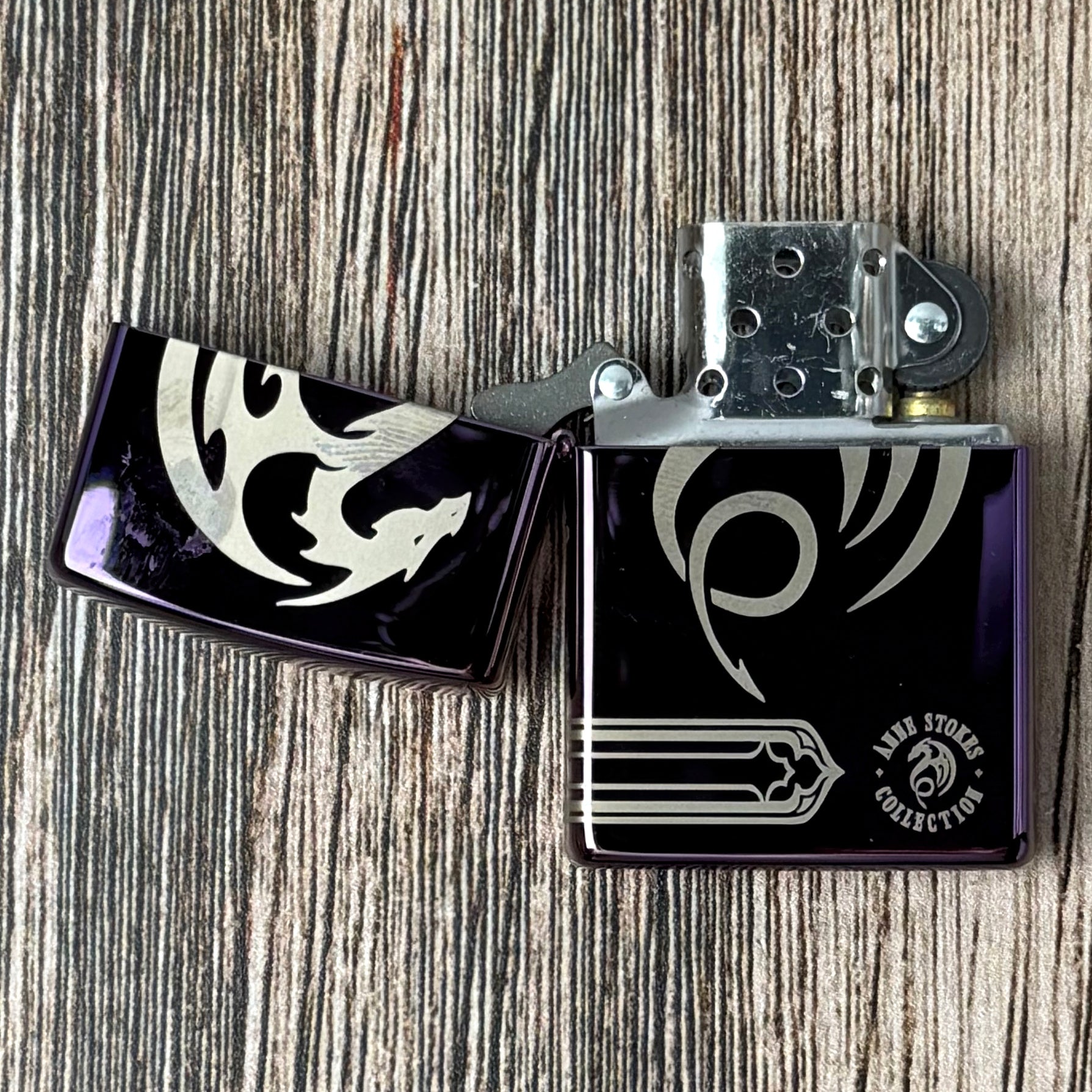 Anne Stokes Dragon Logo Zippo Lighter