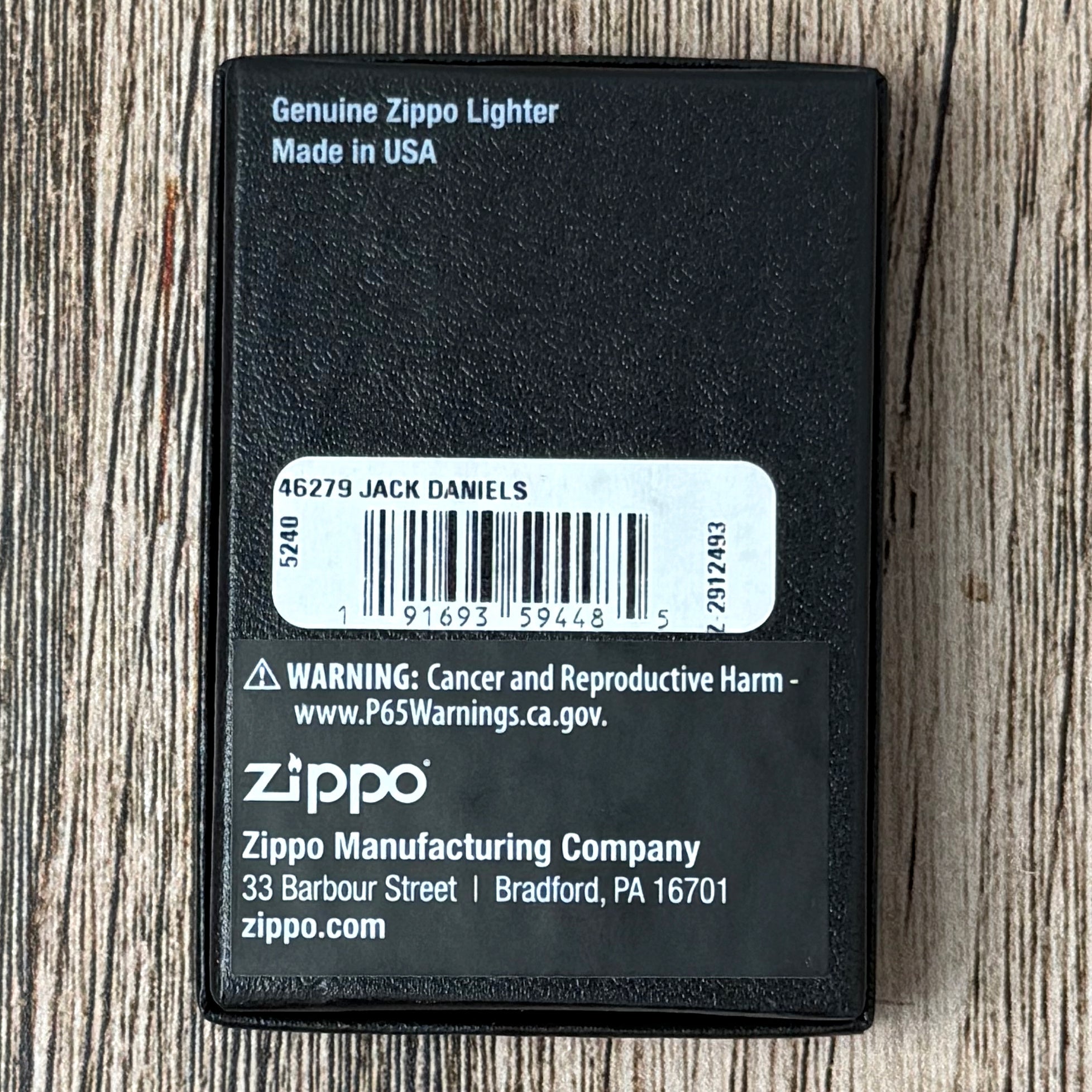 Jack Daniel's Logos & Slogans Zippo Lighter