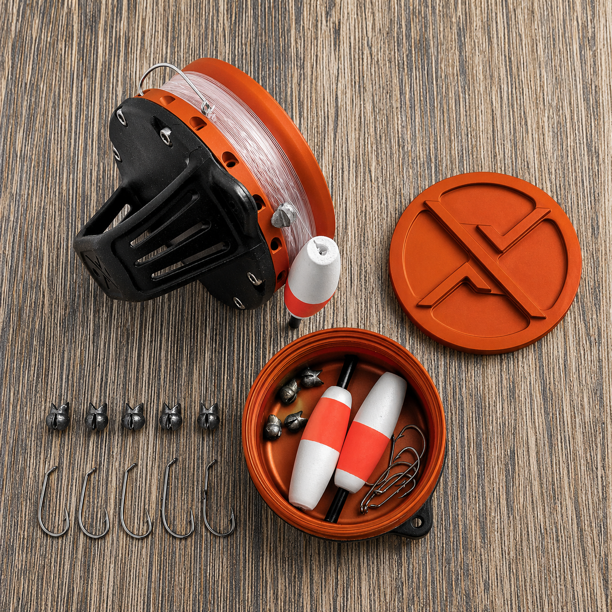 Exotac XREEL Pocket Fishing Kit